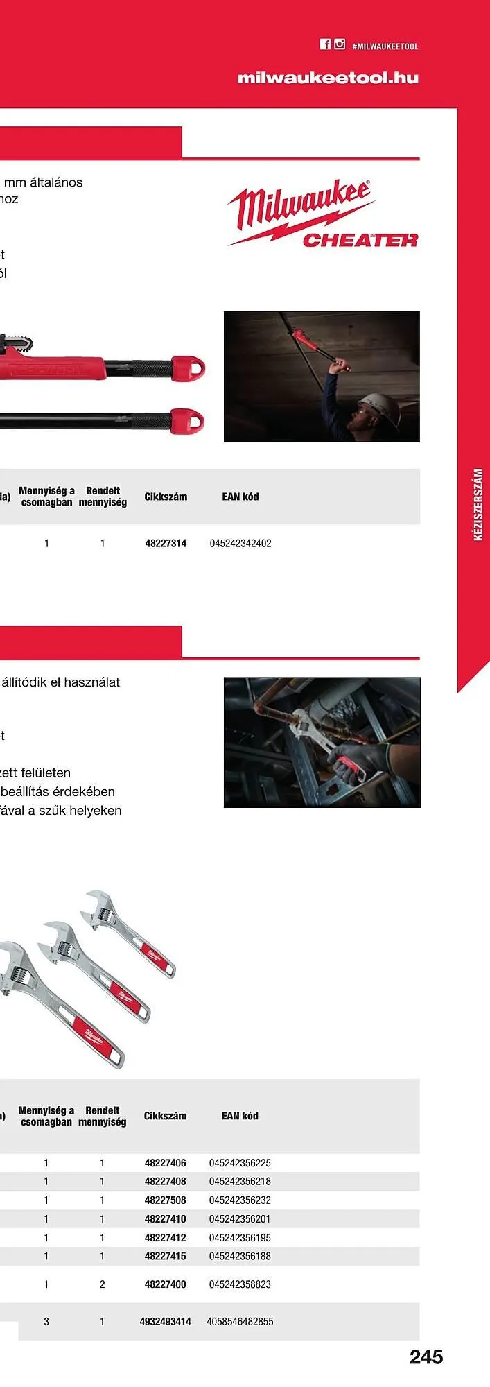 Katalógus Milwaukee akciós újság szeptember 16.-tól december 31.-ig 2025. - Oldal 489