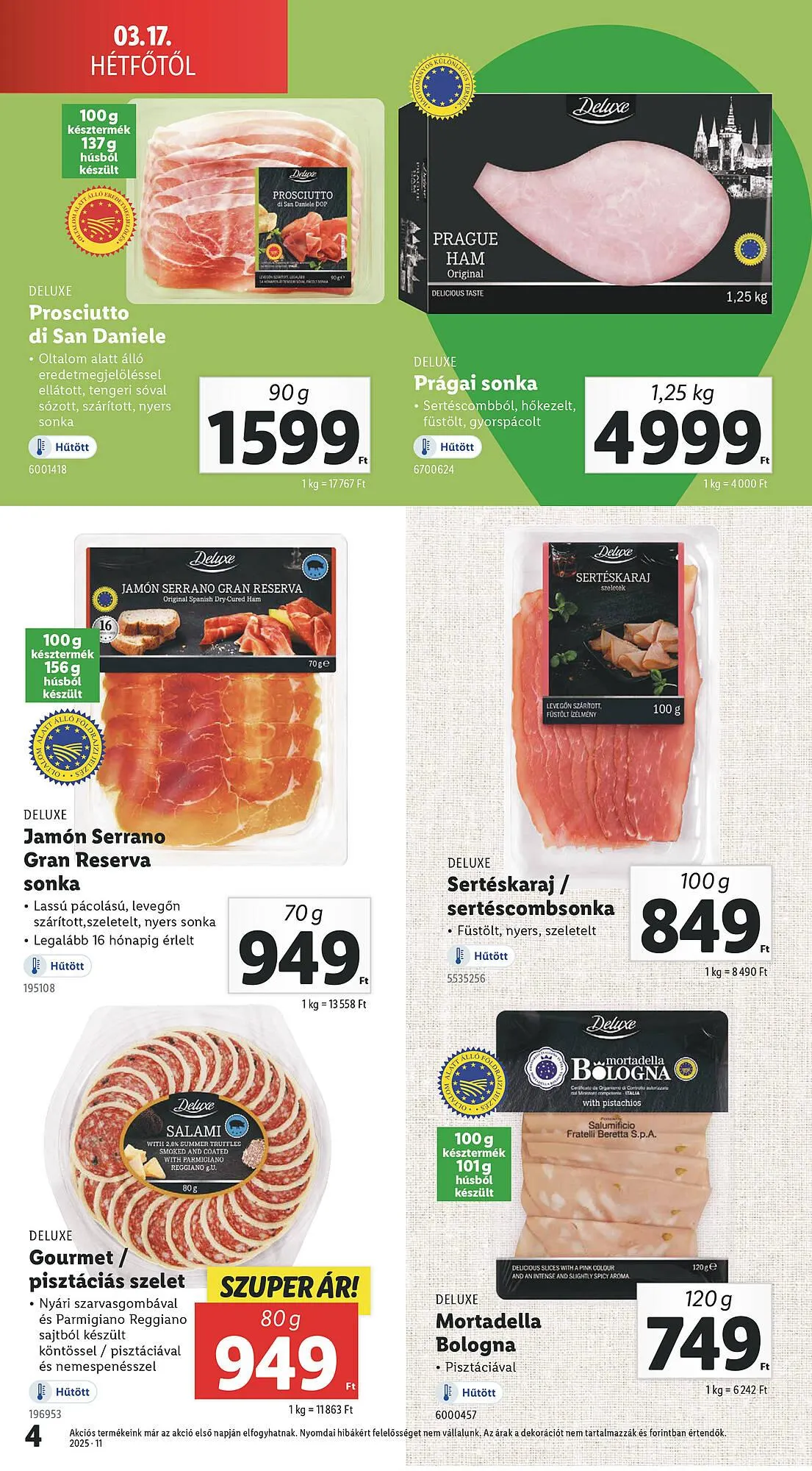 Katalógus Lidl akciós újság március 17.-tól április 20.-ig 2025. - Oldal 4