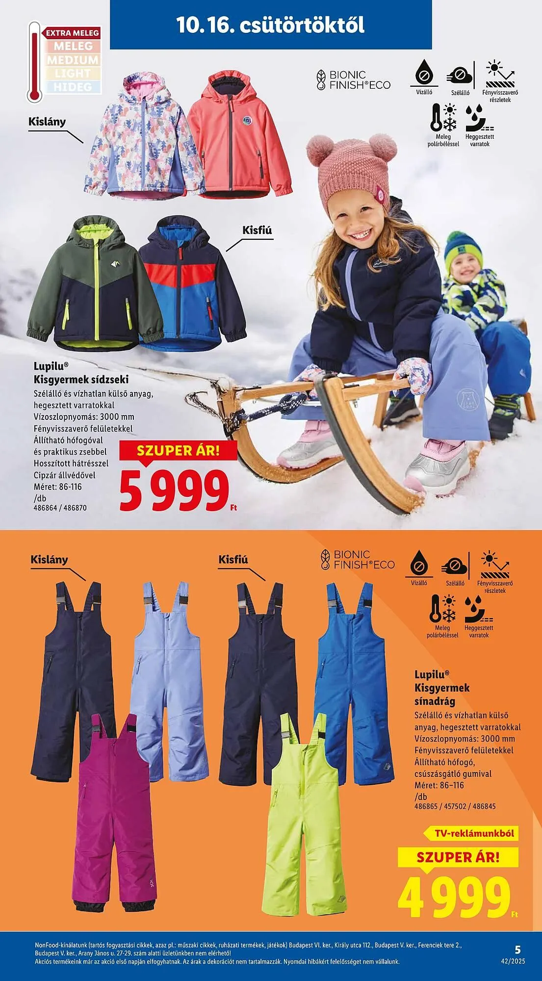 Katalógus Lidl akciós újság október 16.-tól október 21.-ig 2025. - Oldal 5