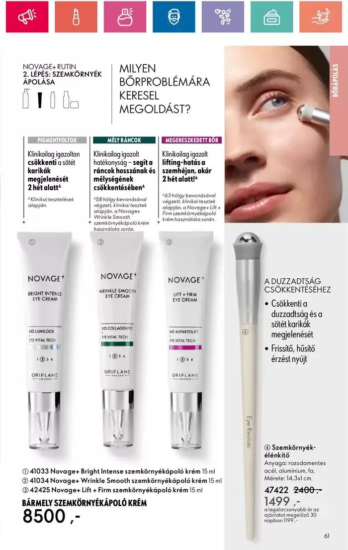 Katalógus ORIFLAME akciós december 29.-tól január 12.-ig 2025. - Oldal 61