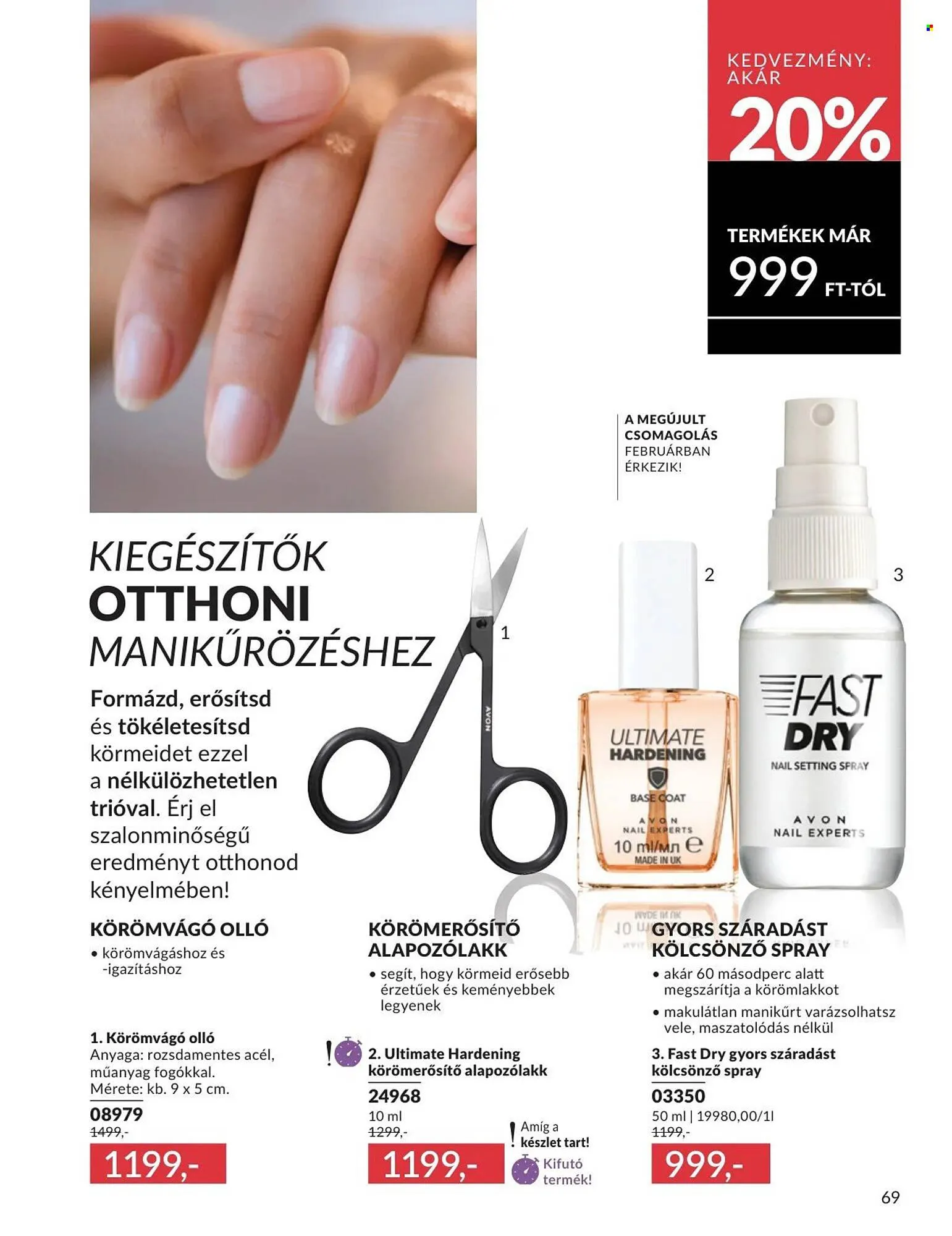 Katalógus AVON katalógus január 1.-tól január 31.-ig 2026. - Oldal 69