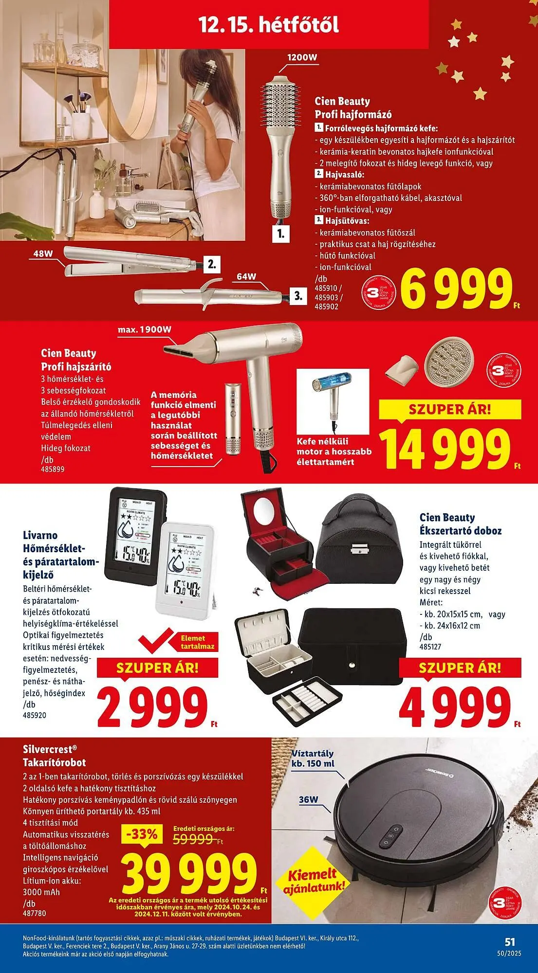 Katalógus Lidl akciós újság december 11.-tól december 17.-ig 2025. - Oldal 51