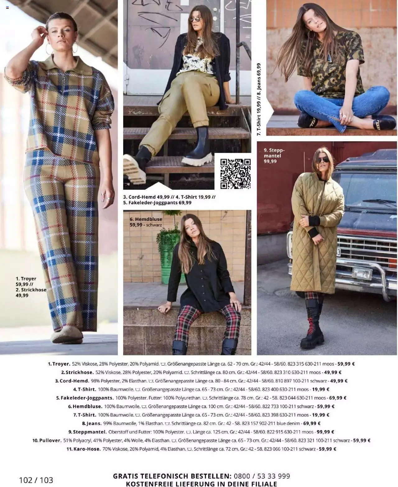 Katalógus Ulla Popken Akciós újság szeptember 1.-tól szeptember 30.-ig 2023. - Oldal 102