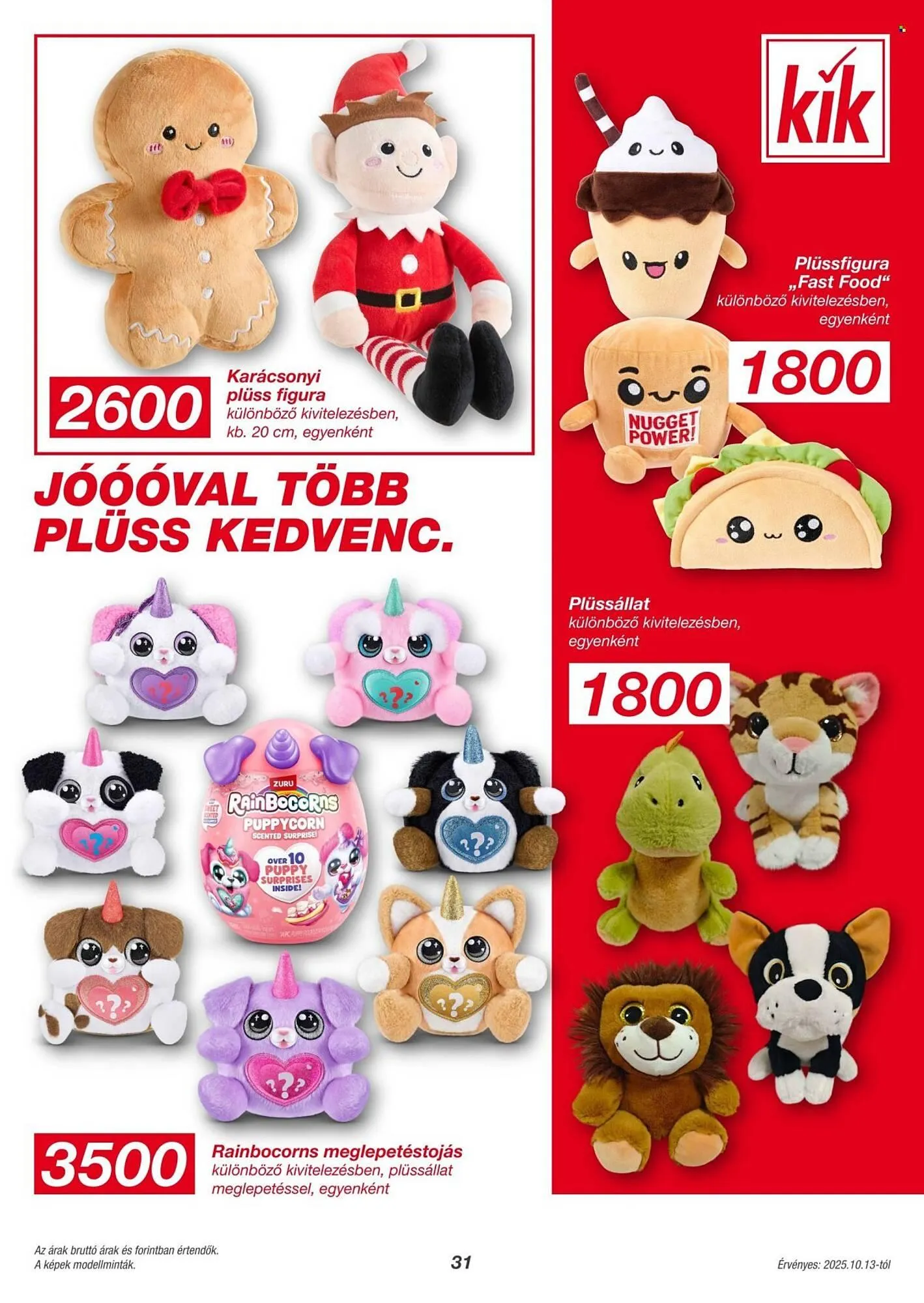 Katalógus Kik akciós újság október 9.-tól november 7.-ig 2025. - Oldal 31