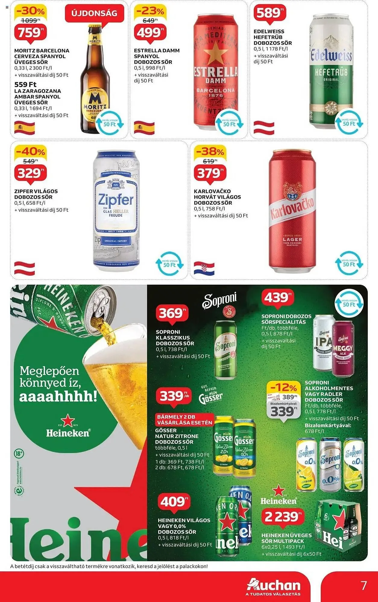 Katalógus Auchan akciós újság március 6.-tól március 26.-ig 2025. - Oldal 7