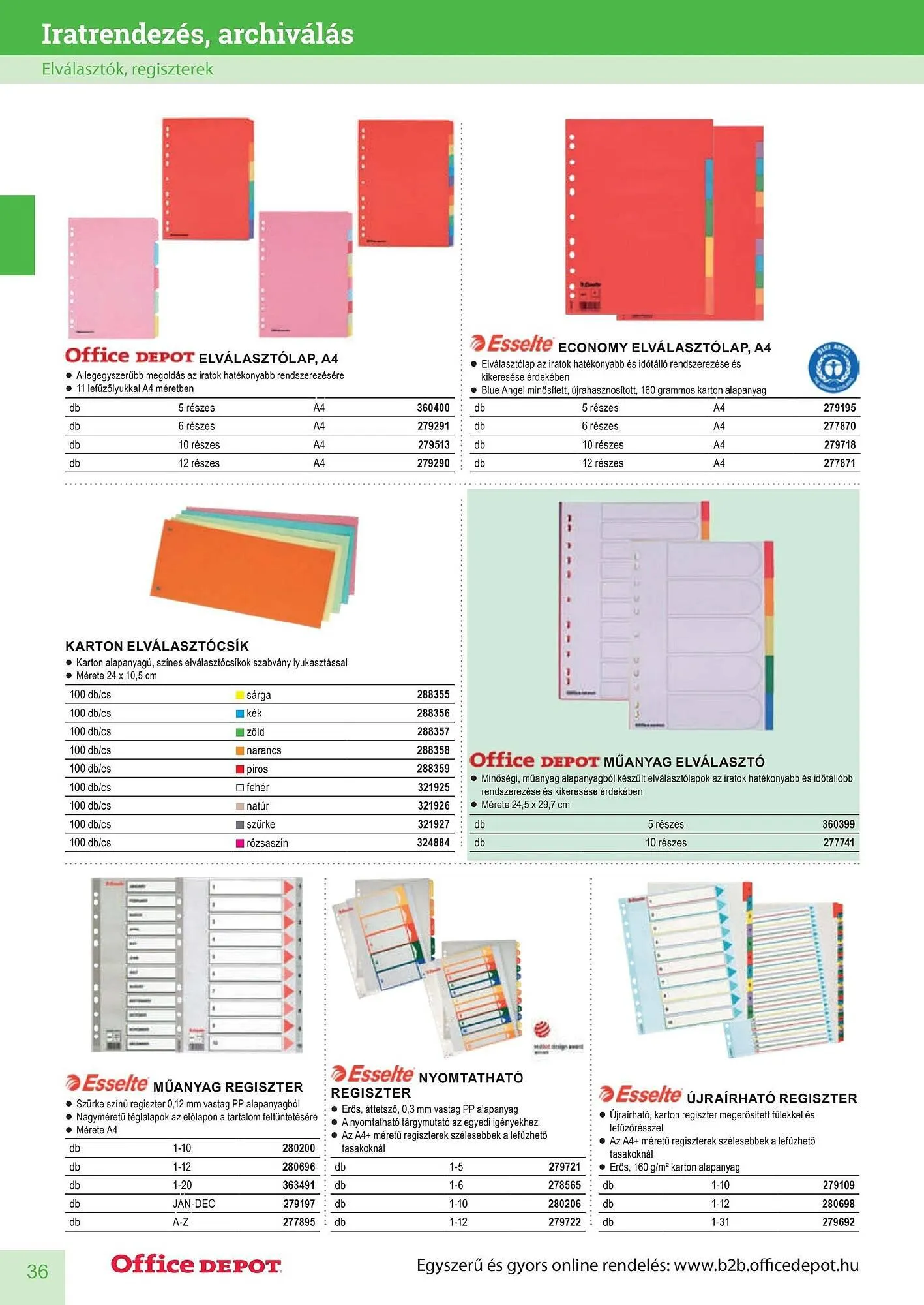 Katalógus Office Depot akciós újság május 9.-tól december 31.-ig 2026. - Oldal 36