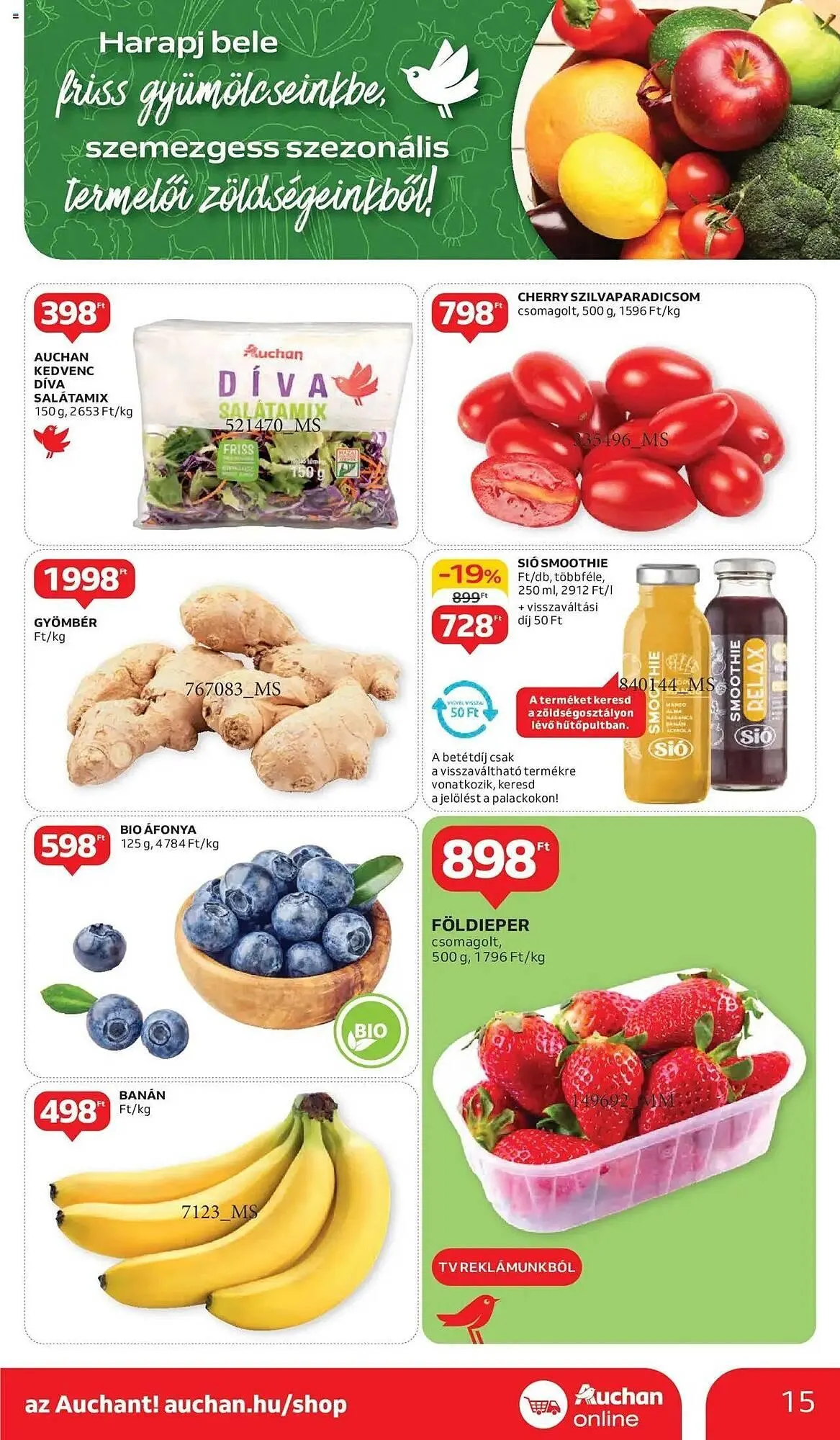 Katalógus Auchan akciós újság április 10.-tól április 16.-ig 2025. - Oldal 15