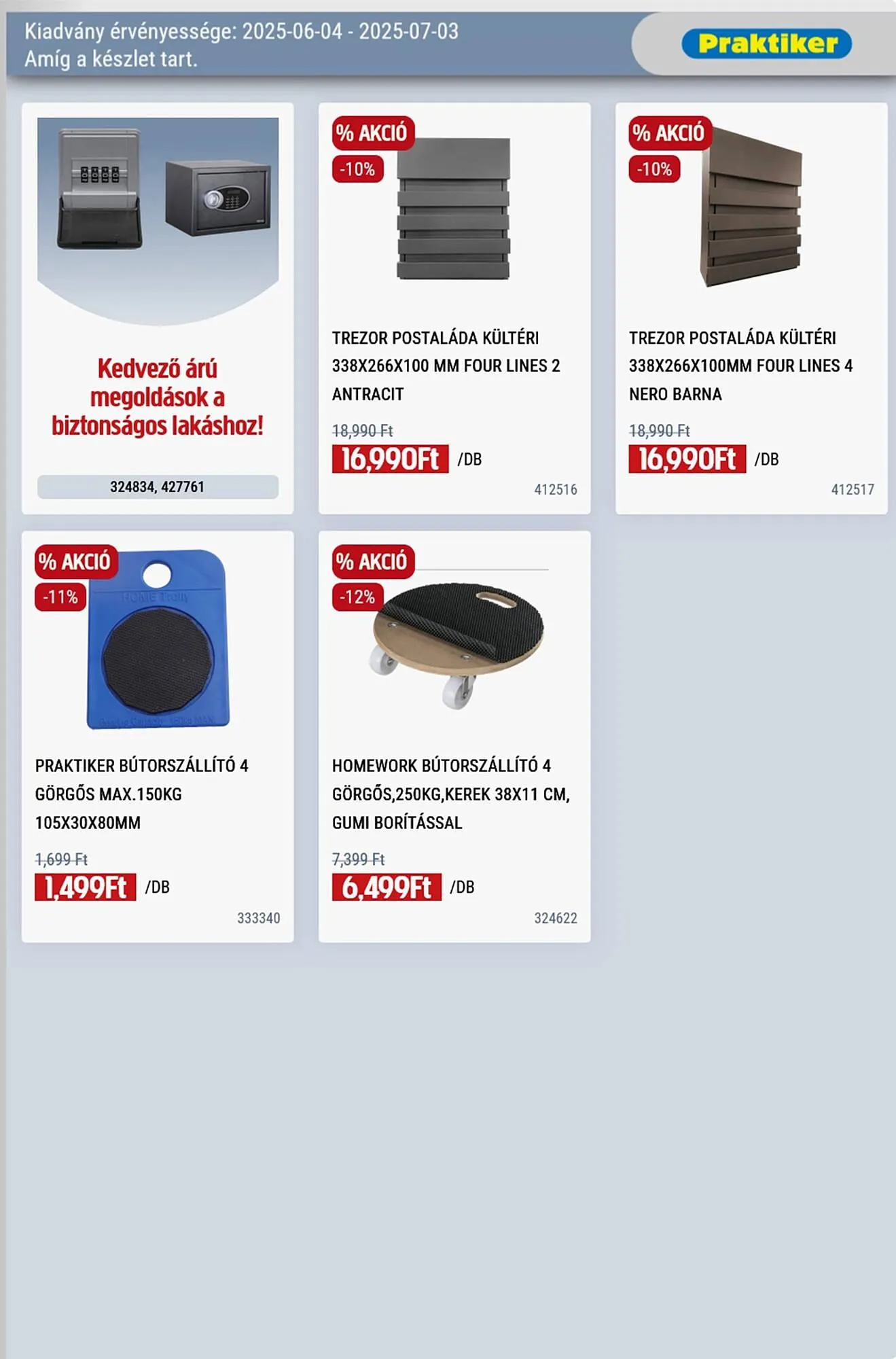 Katalógus Praktiker akciós újság június 4.-tól július 3.-ig 2025. - Oldal 37