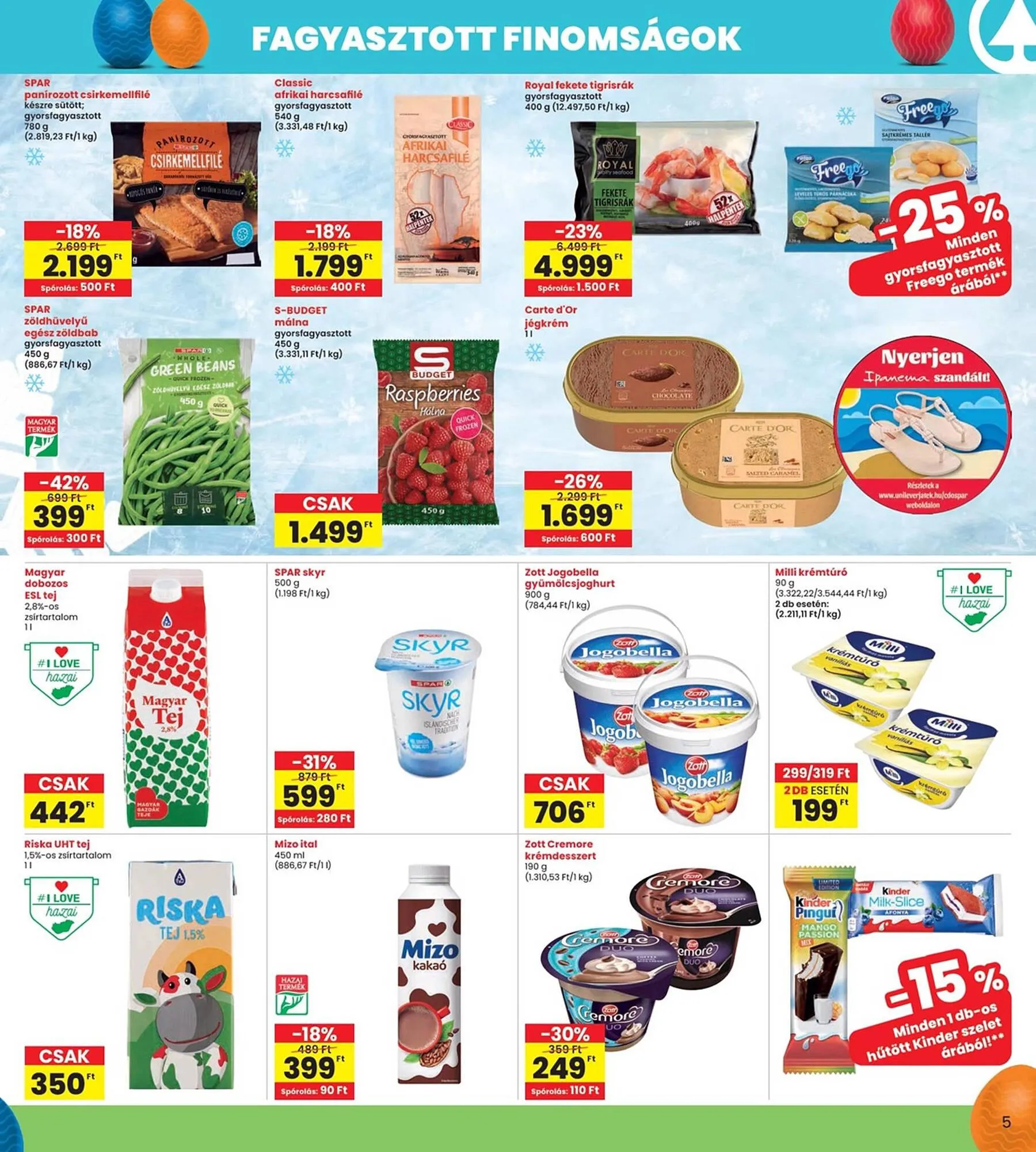 Katalógus Interspar akciós újság április 15.-tól április 22.-ig 2025. - Oldal 5
