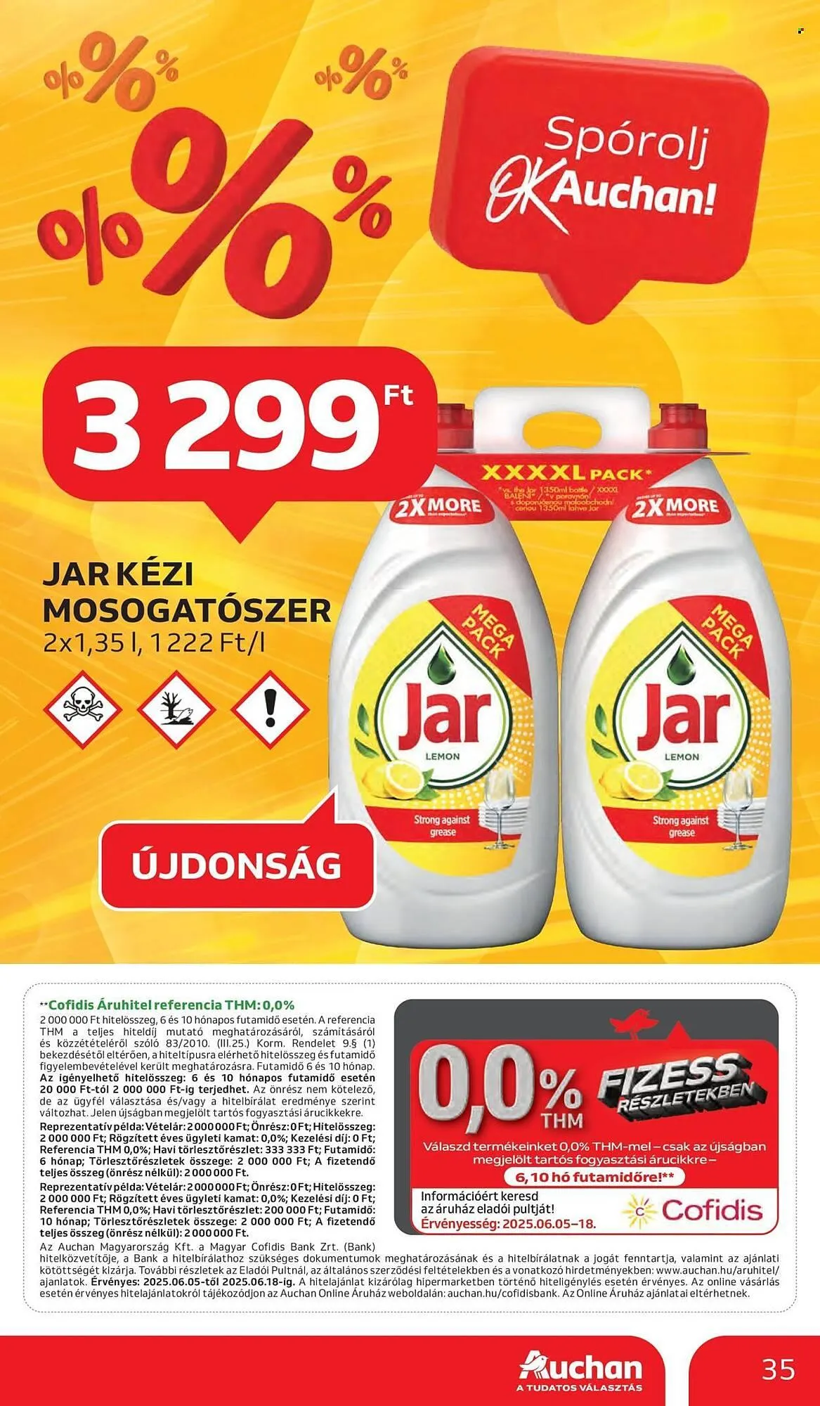 Katalógus Auchan akciós újság június 5.-tól június 11.-ig 2025. - Oldal 35