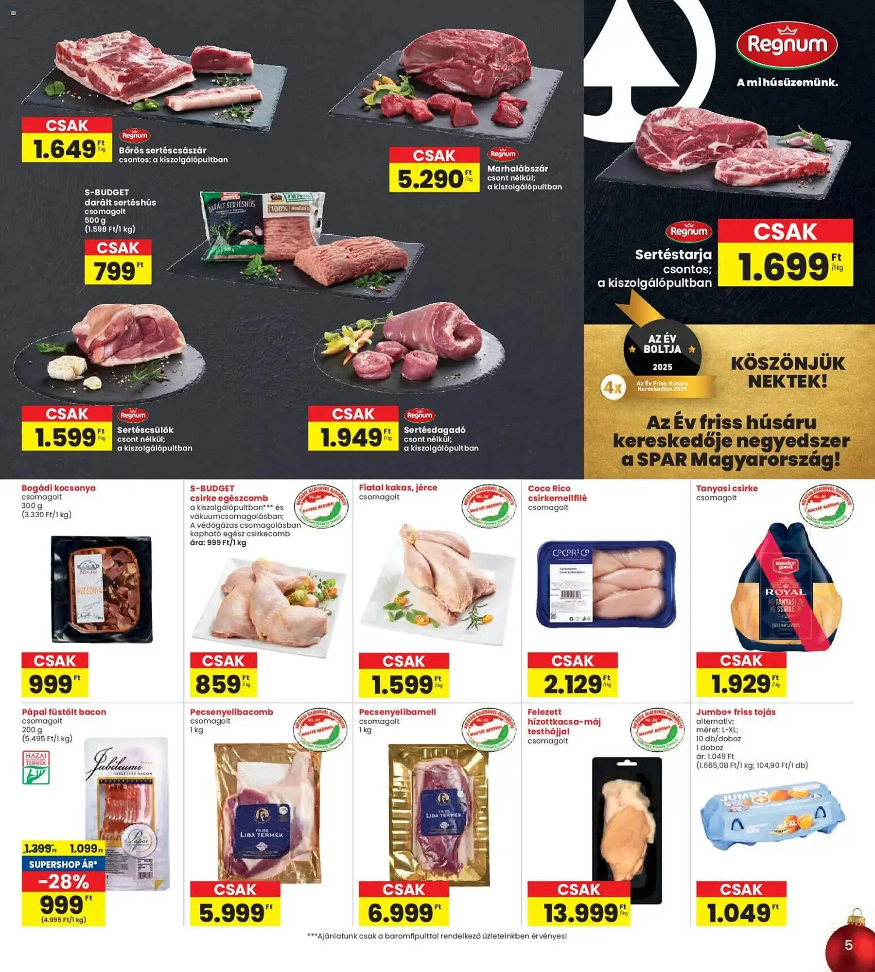 Katalógus Interspar akciós újság december 11.-tól december 17.-ig 2025. - Oldal 5