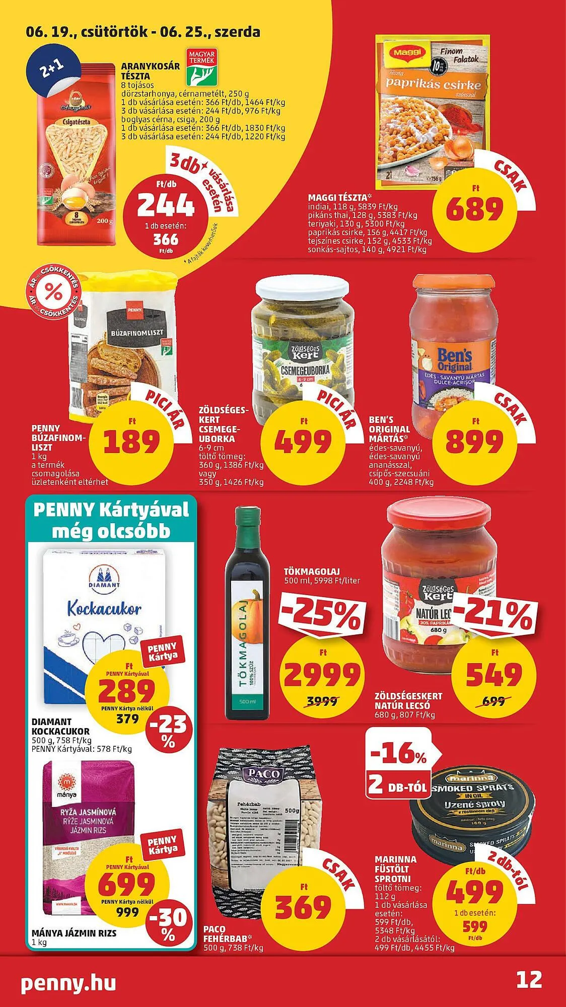 Katalógus PENNY akciós újság június 19.-tól június 25.-ig 2025. - Oldal 12
