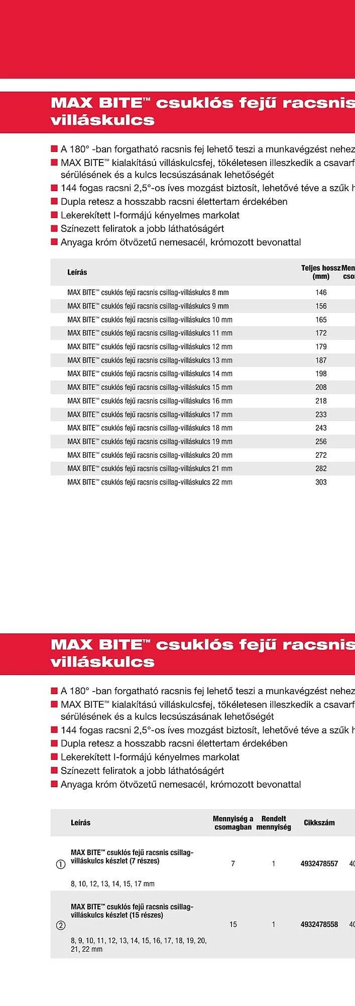 Katalógus Milwaukee akciós újság szeptember 16.-tól december 31.-ig 2025. - Oldal 496