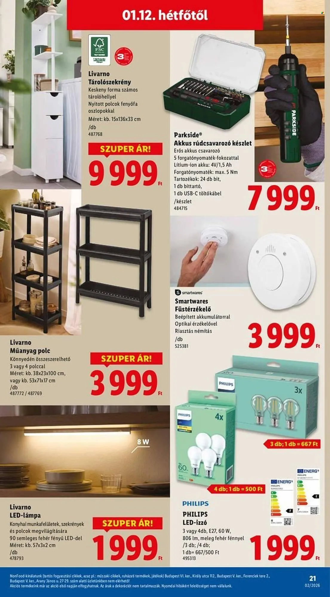 Katalógus Lidl akciós újság január 8.-tól január 14.-ig 2026. - Oldal 21