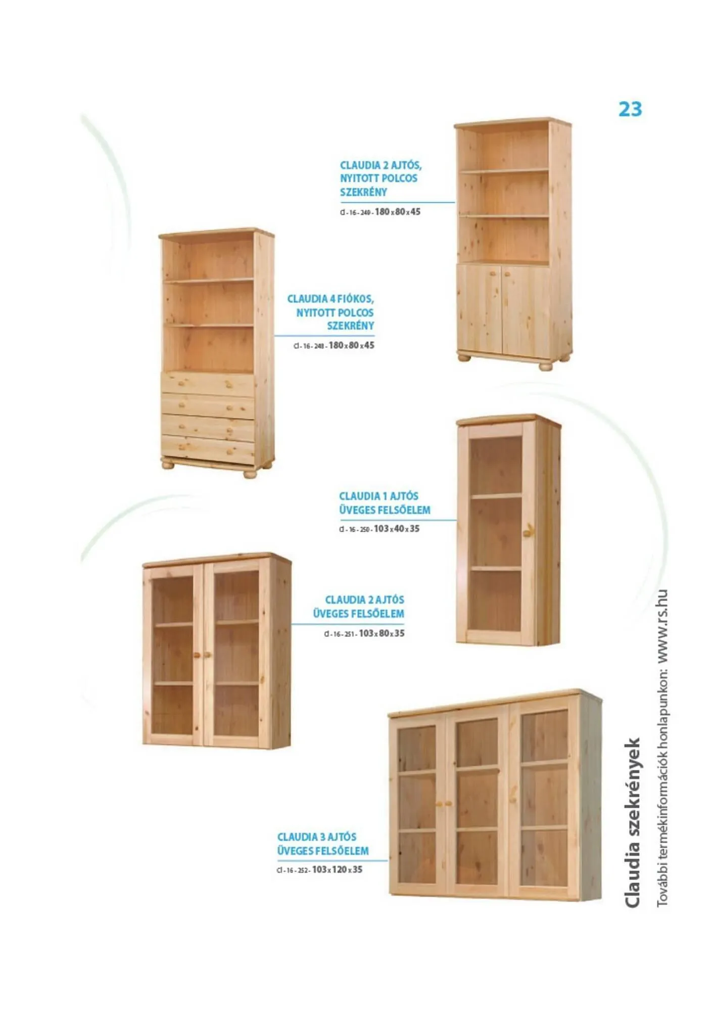 Katalógus RS Bútor katalógus szeptember 11.-tól március 23.-ig 2026. - Oldal 23