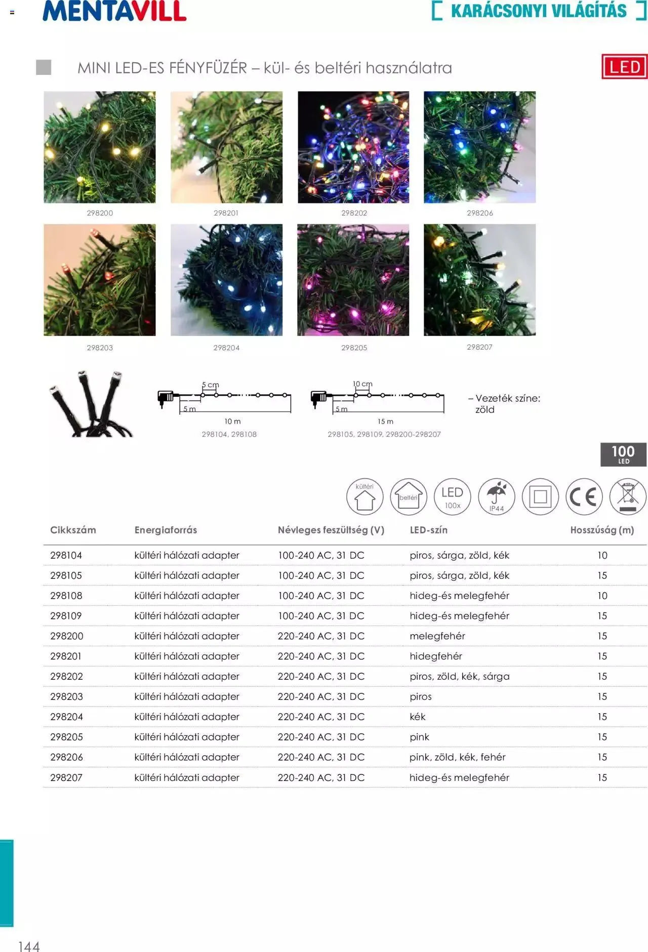 Katalógus Mentavill - Termékkatalógus 2022-2023 december 21.-tól december 31.-ig 2024. - Oldal 144