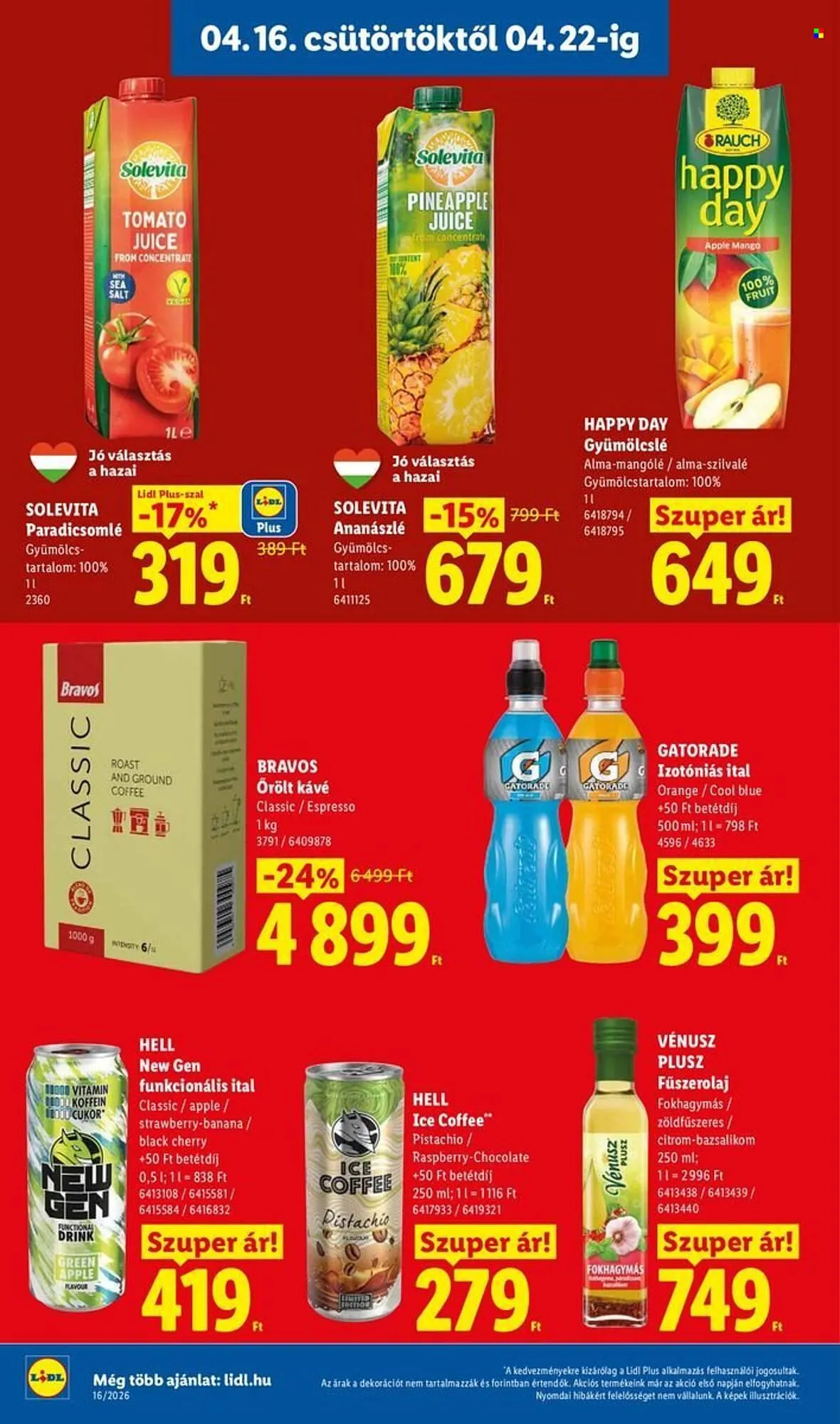 Katalógus Lidl akciós újság április 16.-tól április 22.-ig 2026. - Oldal 10