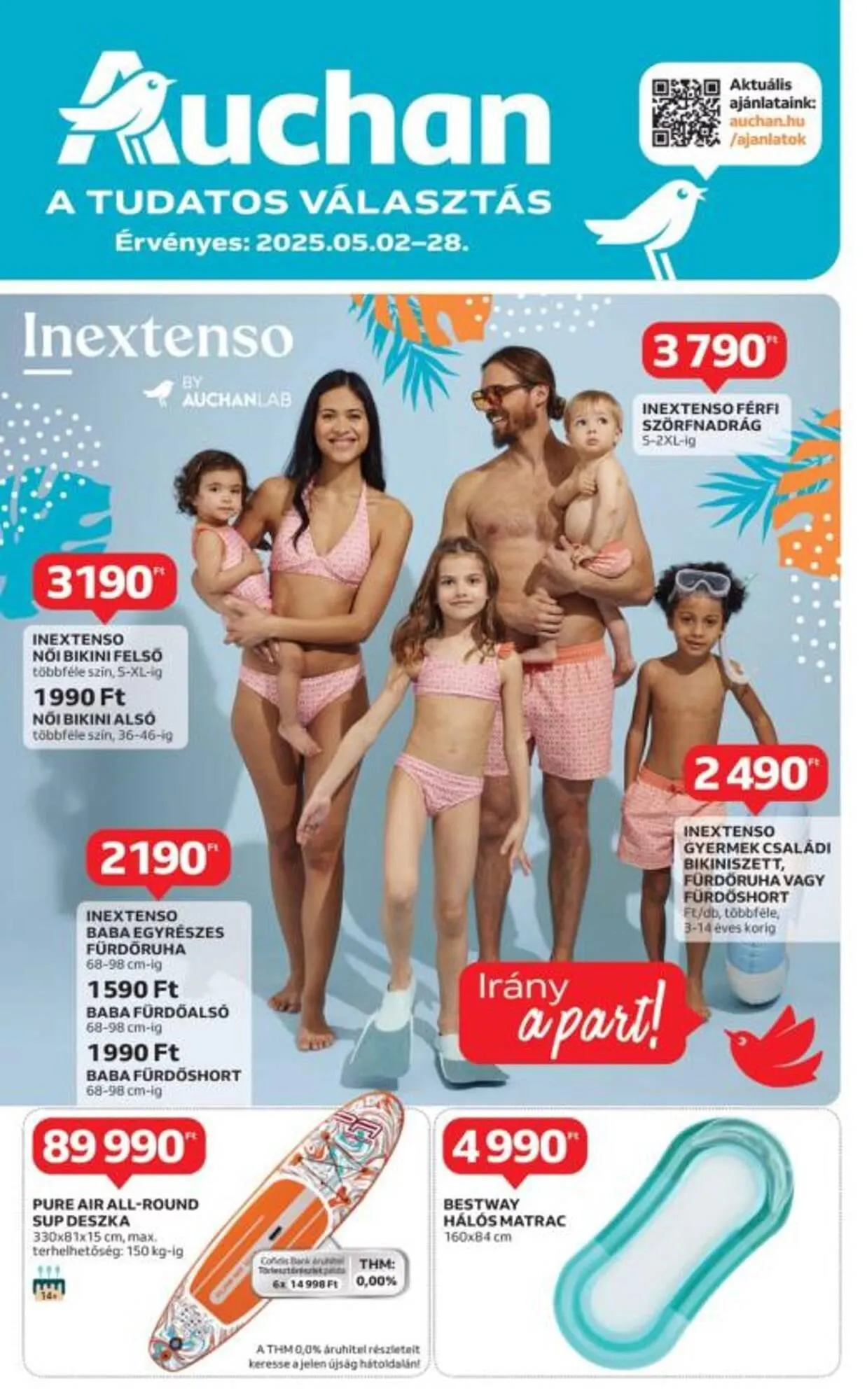 Katalógus Auchan akciós újság május 2.-tól május 28.-ig 2025. - Oldal 1