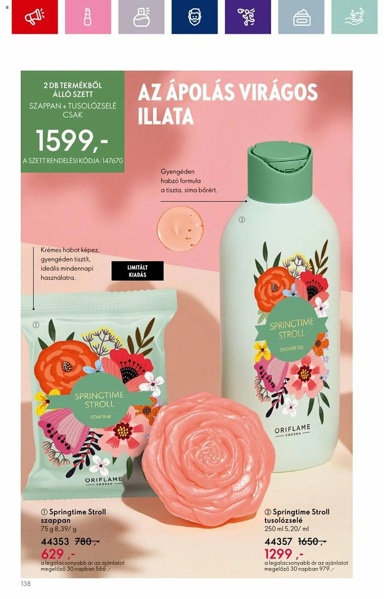 Katalógus Oriflame akciós újság augusztus 30.-tól szeptember 19.-ig 2023. - Oldal 138