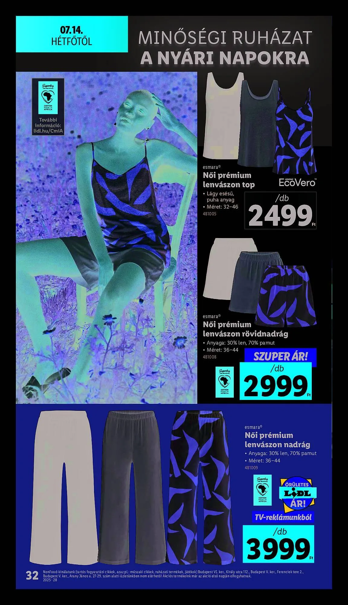 Katalógus Lidl akciós újság július 10.-tól július 16.-ig 2025. - Oldal 32