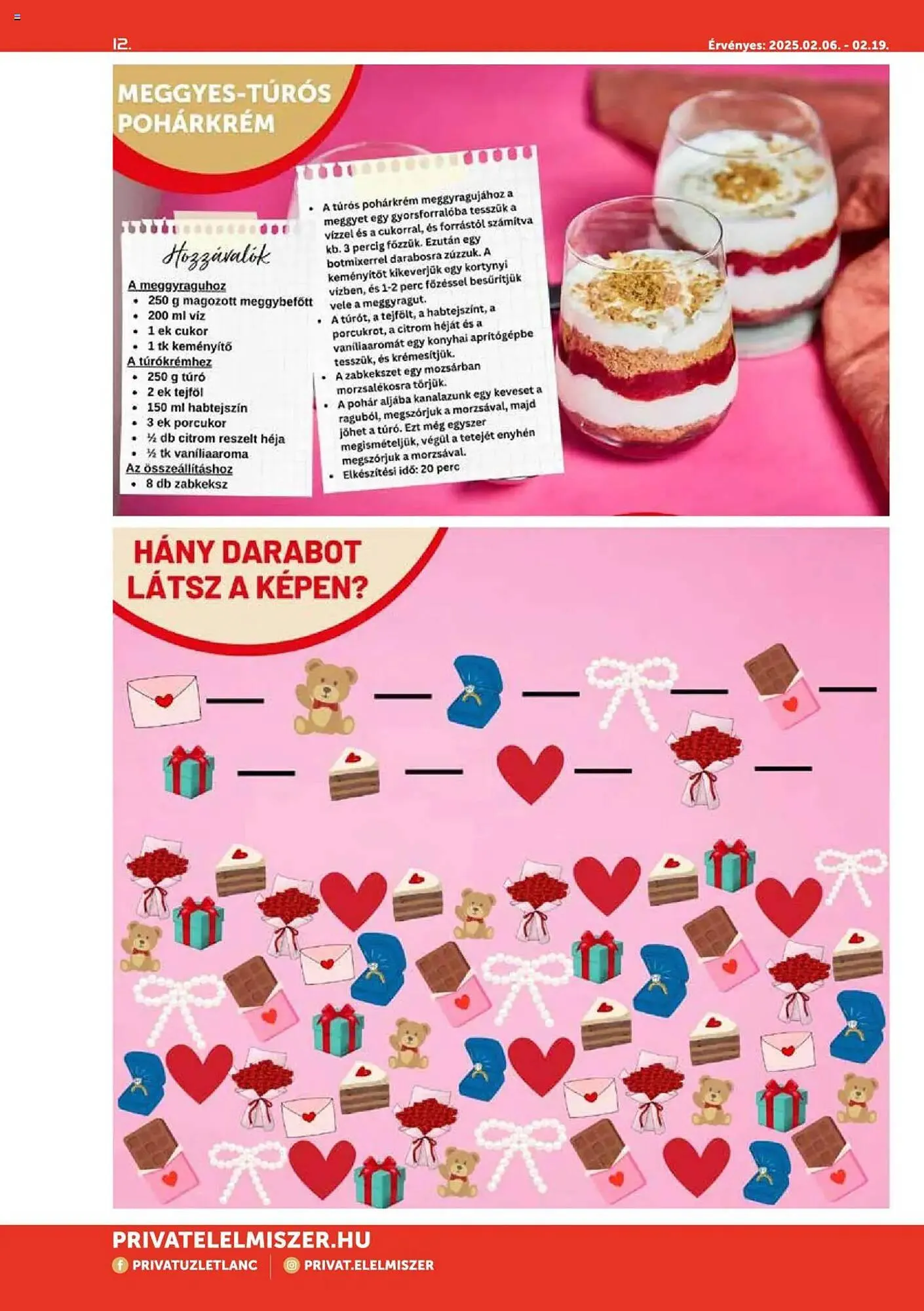 Katalógus PRIVÁT akciós újság február 6.-tól február 19.-ig 2025. - Oldal 12