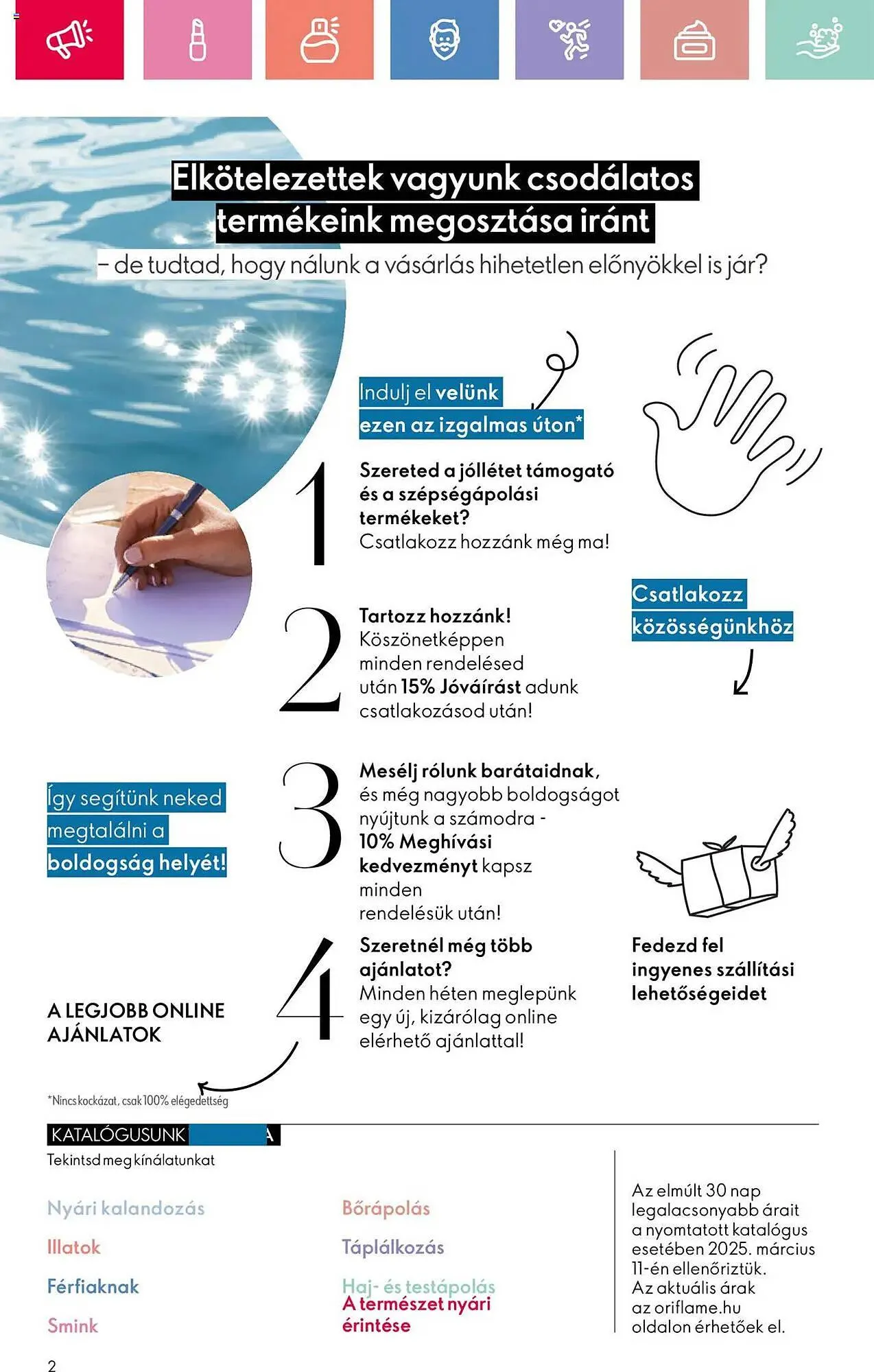 Katalógus Oriflame akciós újság június 15.-tól július 5.-ig 2025. - Oldal 2