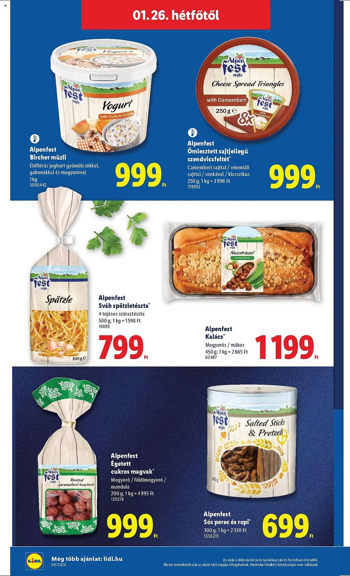 Katalógus Lidl akciós újság január 22.-tól január 28.-ig 2026. - Oldal 56