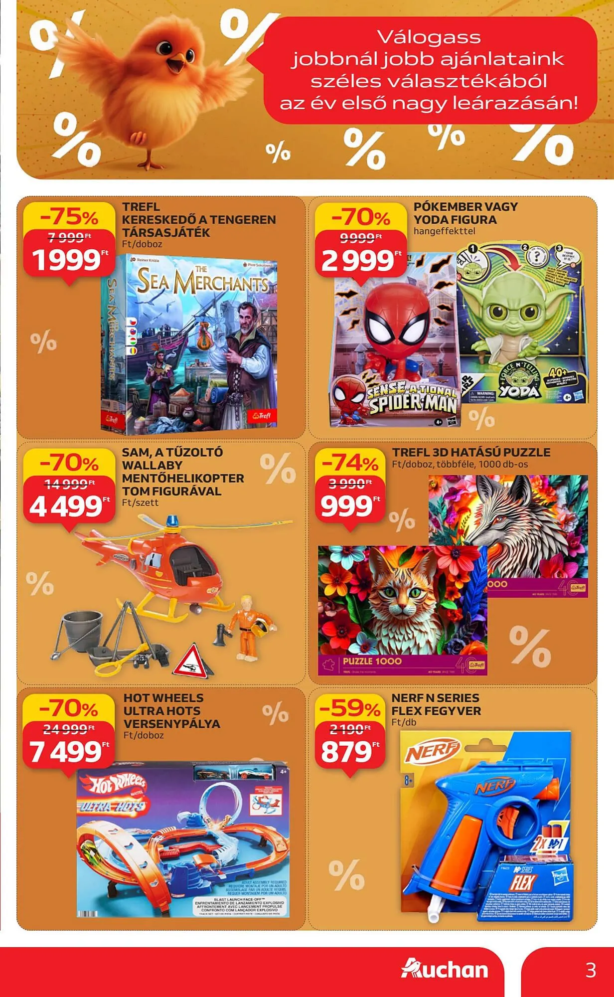 Katalógus Auchan akciós újság január 2.-tól január 7.-ig 2026. - Oldal 3