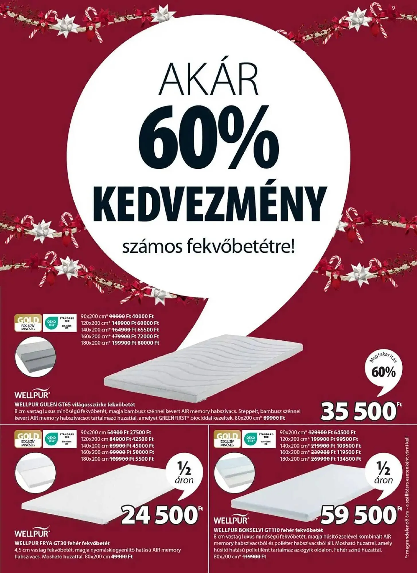 Katalógus JYSK akciós újság október 15.-tól november 30.-ig 2025. - Oldal 9