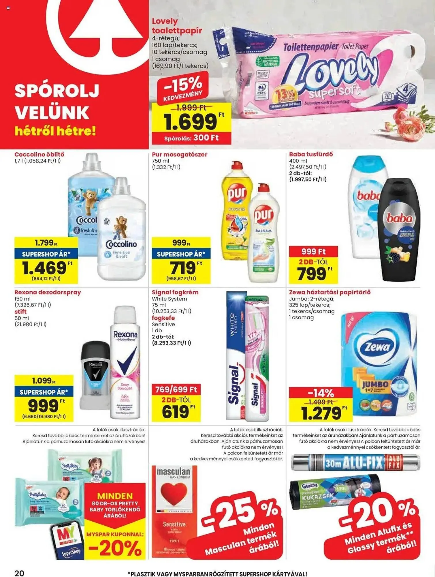 Katalógus Spar akciós újság április 10.-tól április 22.-ig 2025. - Oldal 20