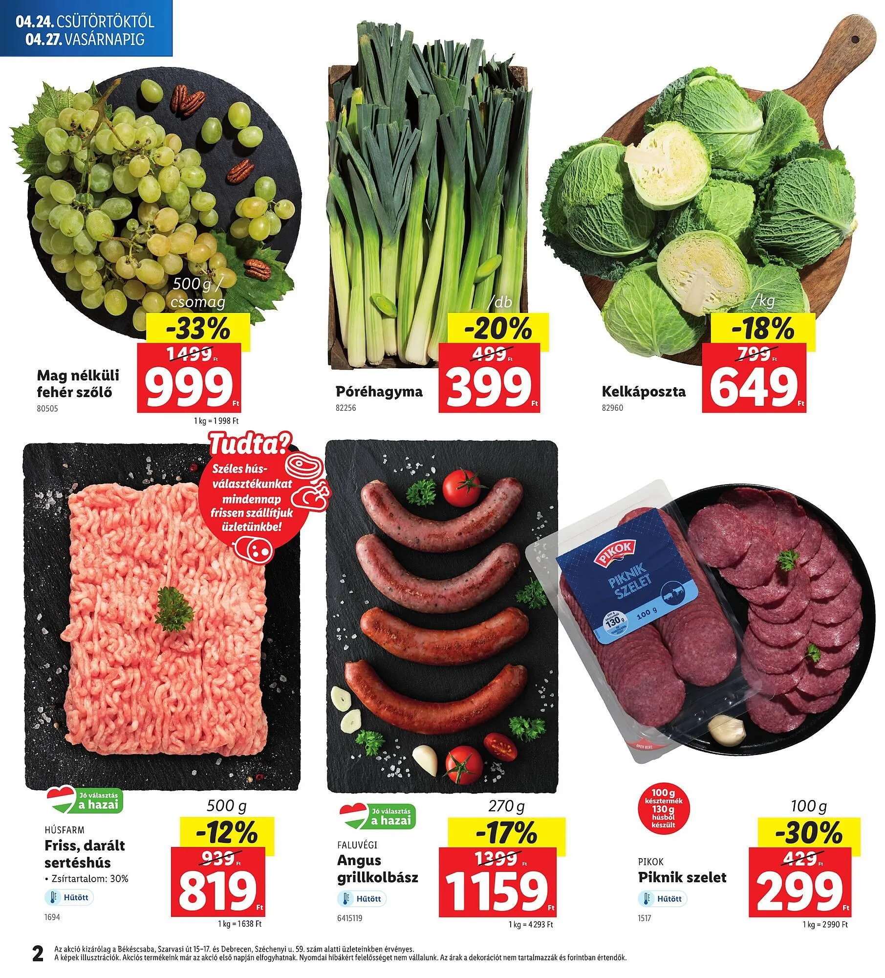 Katalógus Lidl akciós újság április 24.-tól április 27.-ig 2025. - Oldal 2