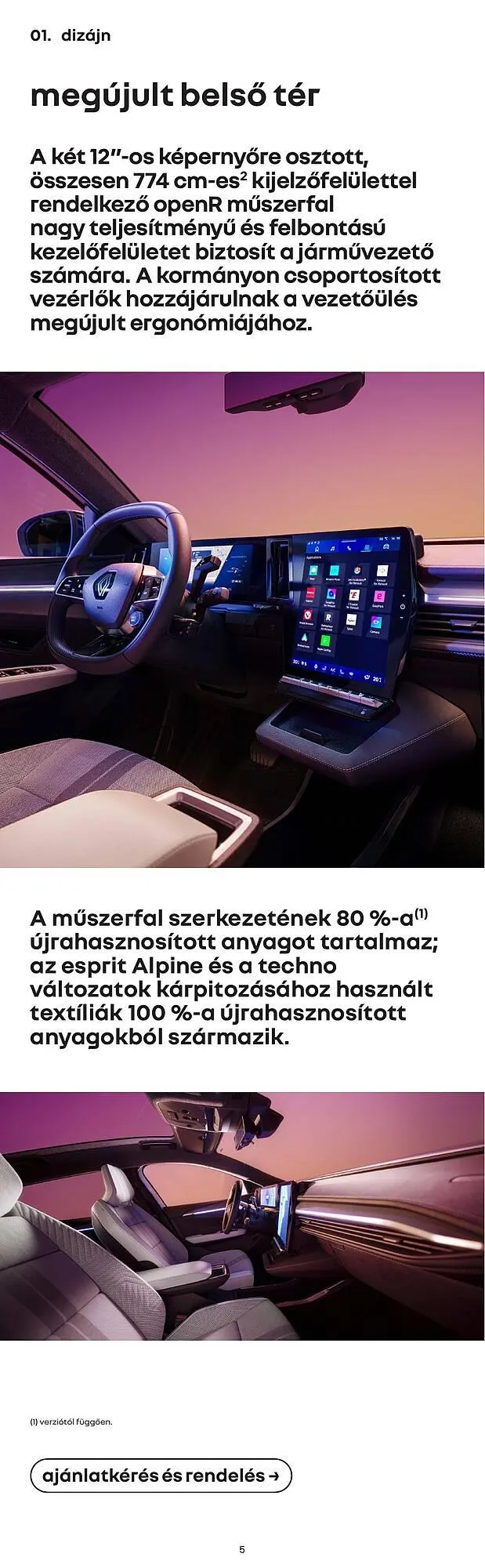Katalógus Renault Scenic E-TECH akciós újság július 4.-tól december 31.-ig 2024. - Oldal 5