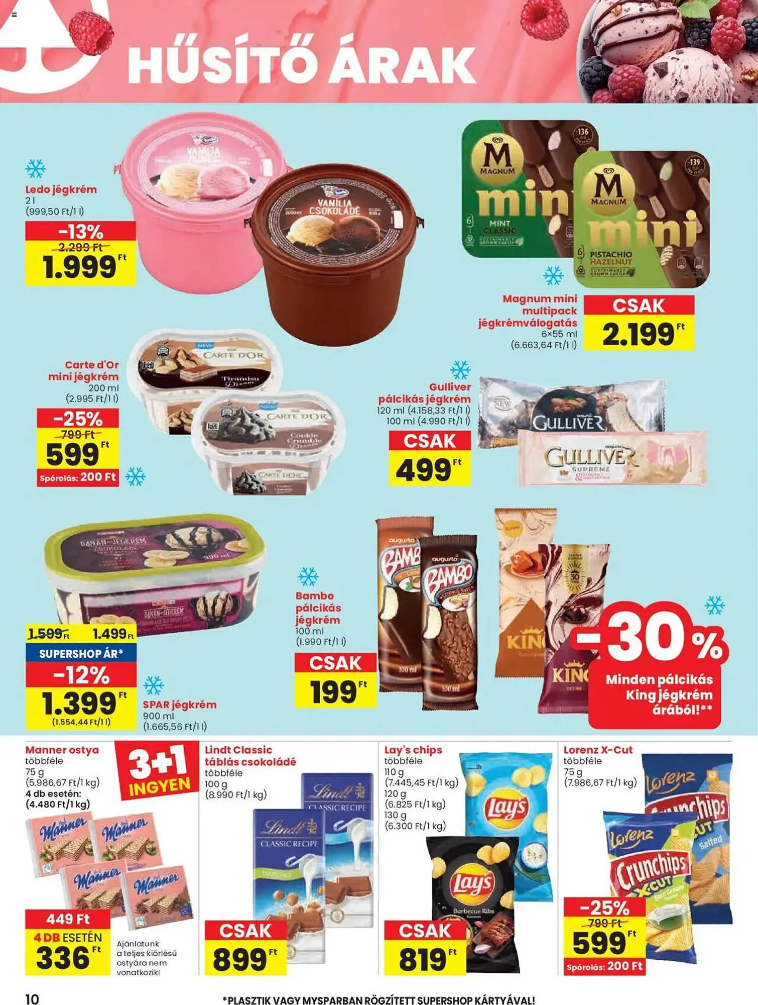 Katalógus Spar akciós újság július 31.-tól augusztus 6.-ig 2025. - Oldal 10