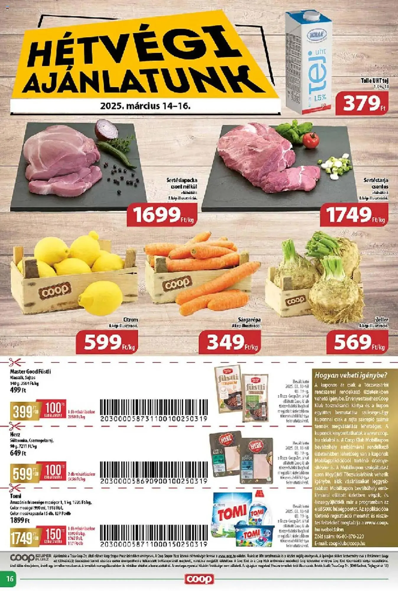 Katalógus Coop akciós újság március 13.-tól március 19.-ig 2025. - Oldal 16