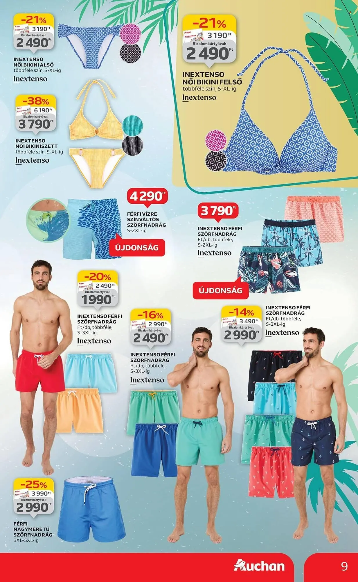 Katalógus Auchan akciós újság július 3.-tól július 30.-ig 2025. - Oldal 9