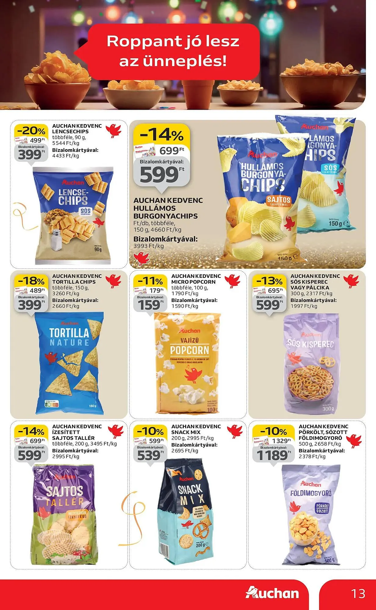 Katalógus Auchan akciós újság december 27.-tól december 31.-ig 2025. - Oldal 13