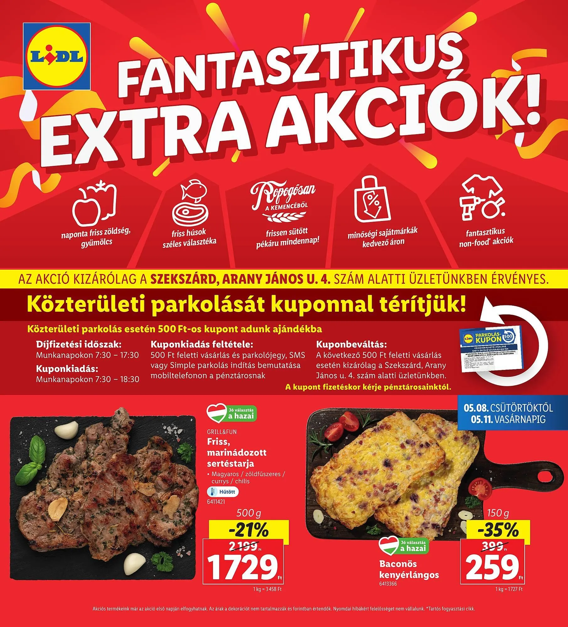 Katalógus Lidl akciós újság május 8.-tól május 11.-ig 2025. - Oldal 1