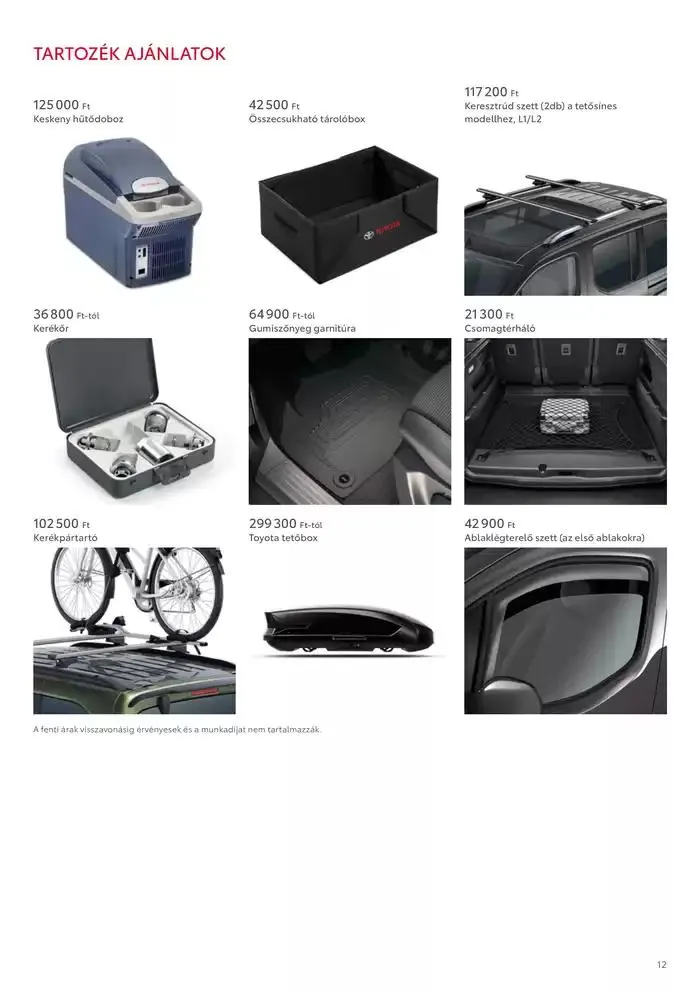 Katalógus Toyota Proace City Verso ICE január 8.-tól január 8.-ig 2026. - Oldal 12
