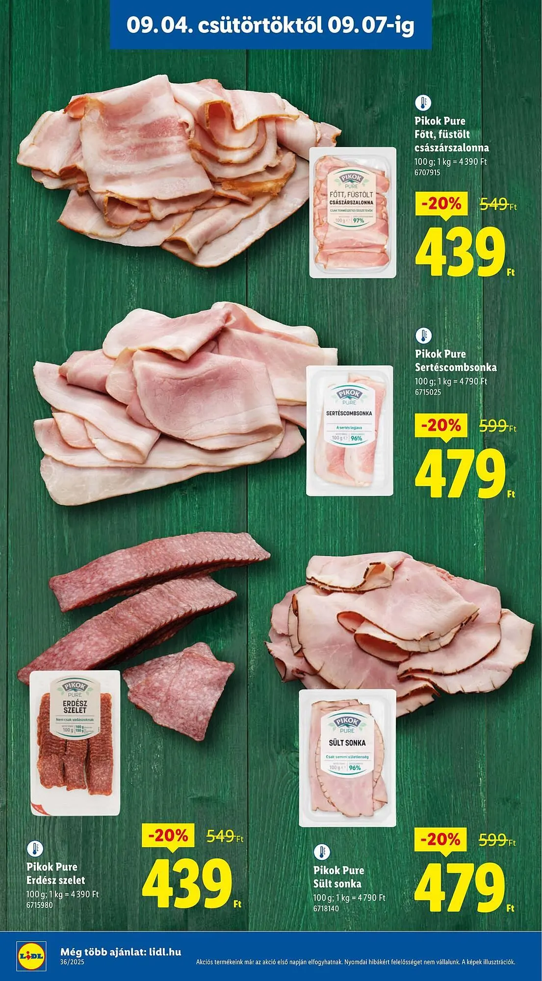 Katalógus Pick-Lidl Nyereményjáték 2025.09.24 akciós újság szeptember 4.-tól szeptember 10.-ig 2025. - Oldal 12