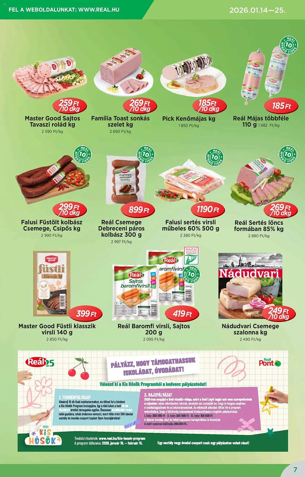 Katalógus Real akciós újság január 14.-tól január 25.-ig 2026. - Oldal 7