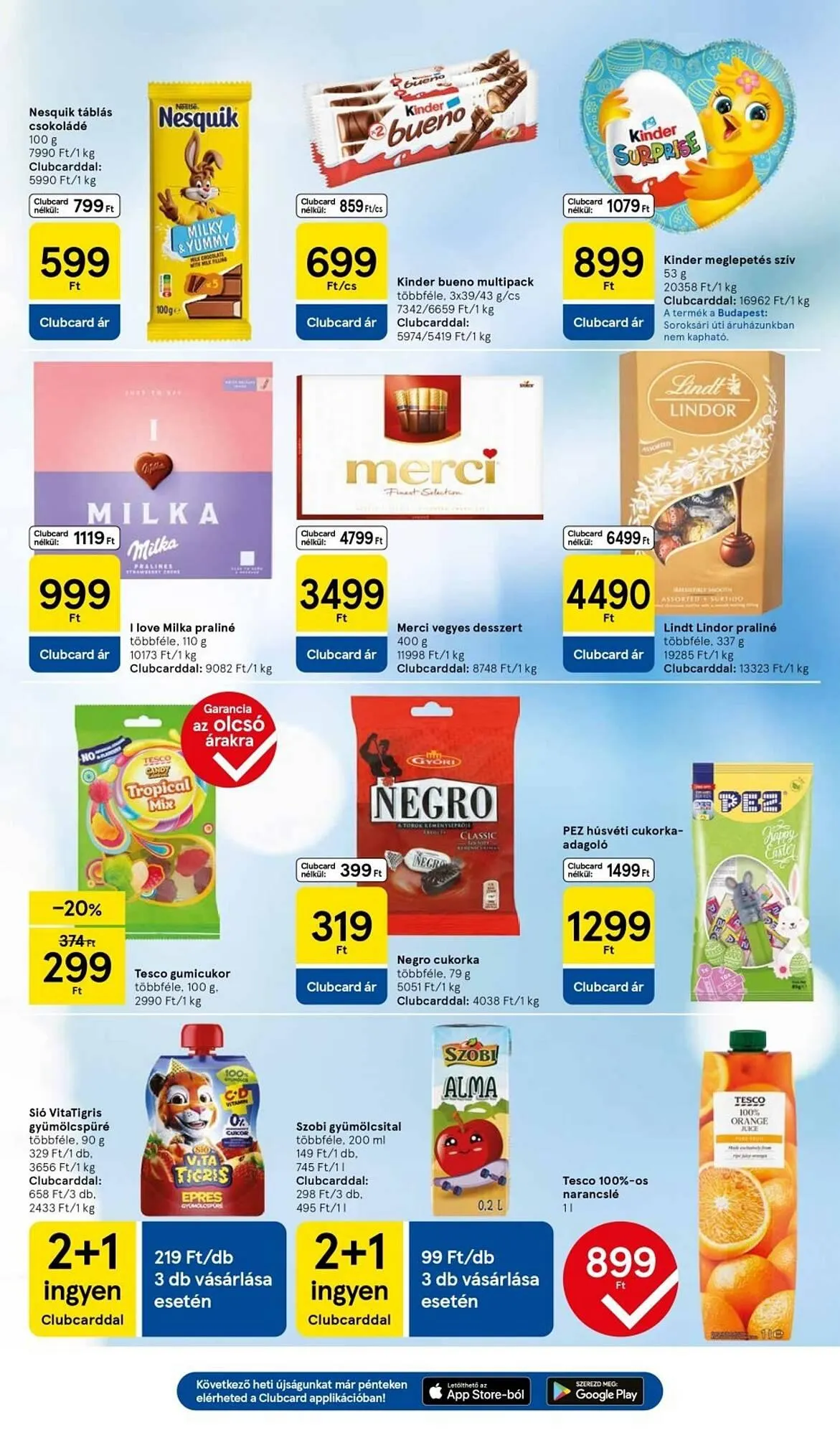 Katalógus Tesco akciós újság március 27.-tól április 2.-ig 2025. - Oldal 21