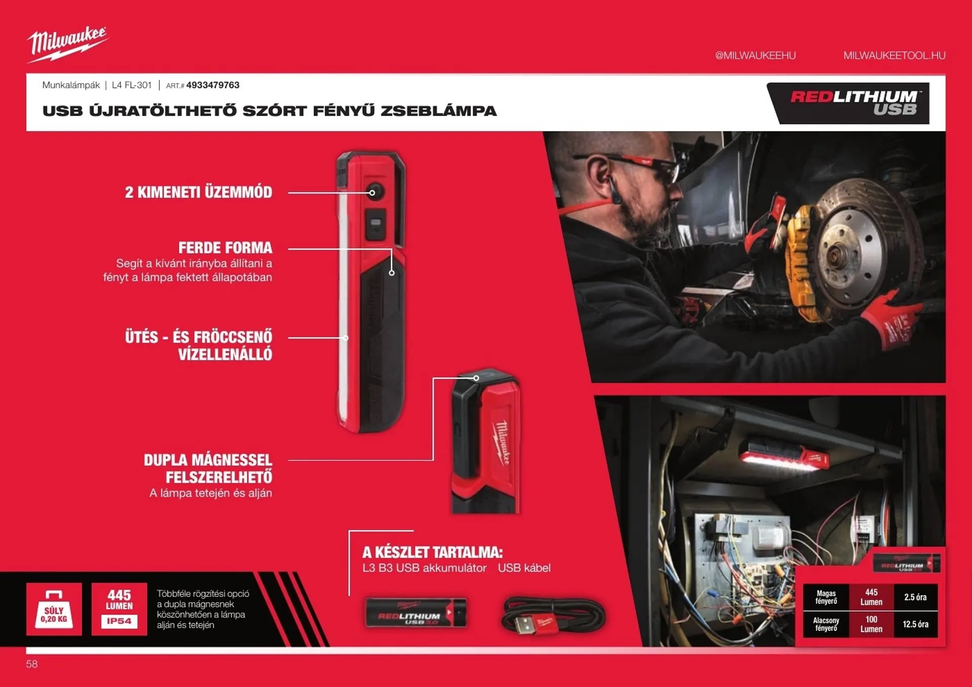 Katalógus Milwaukee akciós újság október 20.-tól december 31.-ig 2025. - Oldal 58