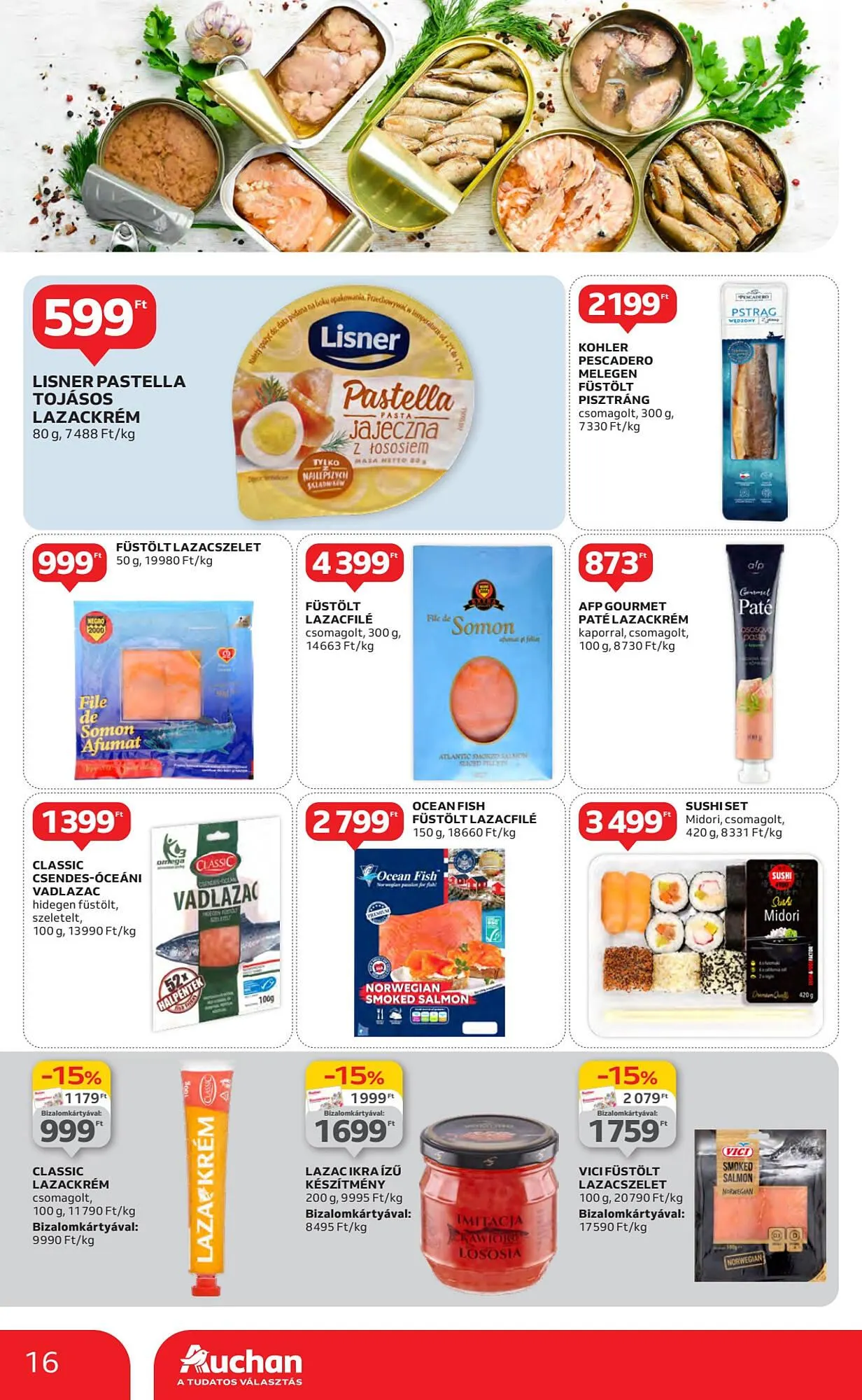 Katalógus Auchan akciós újság május 8.-tól május 14.-ig 2025. - Oldal 16