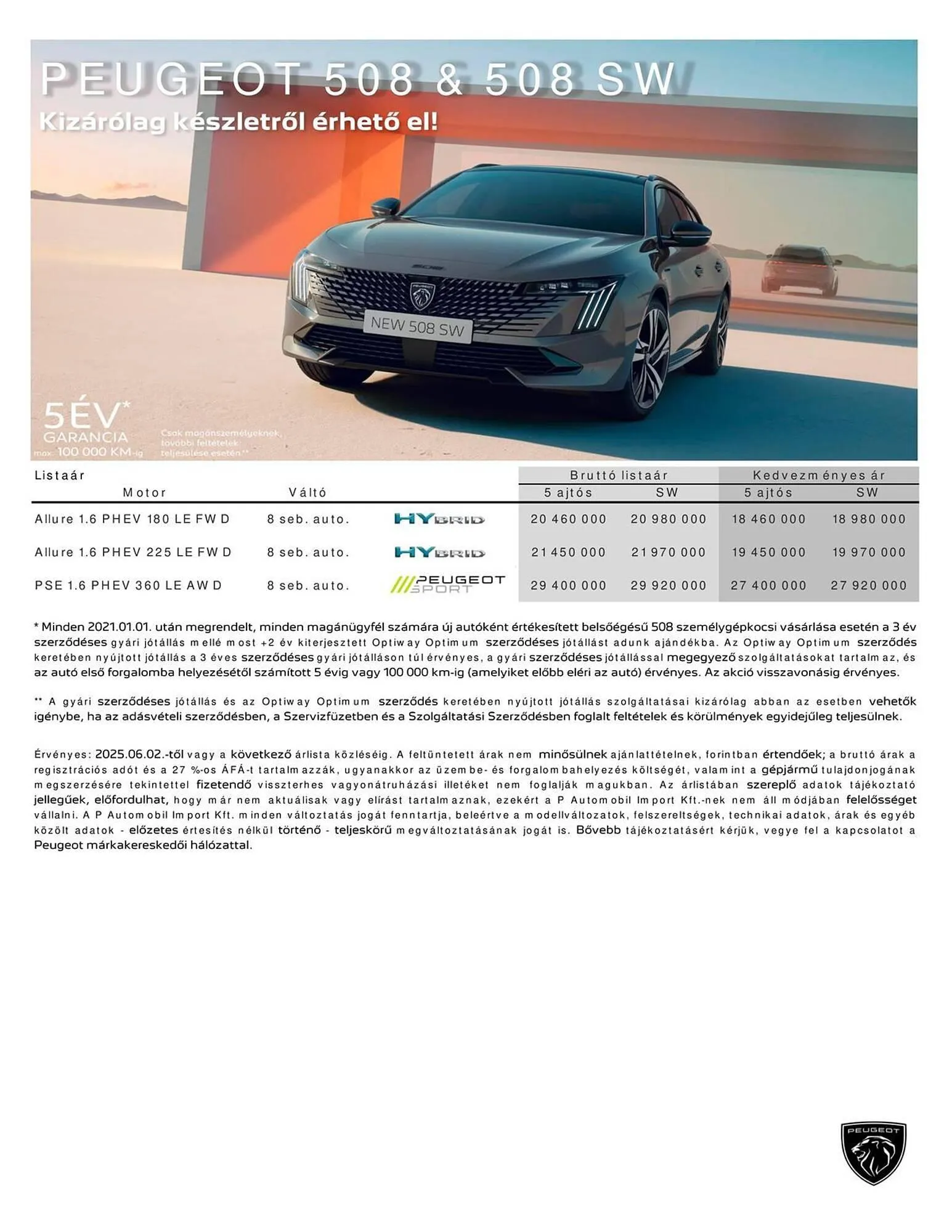 Katalógus Peugeot akciós újság november 27.-tól december 31.-ig 2025. - Oldal 2