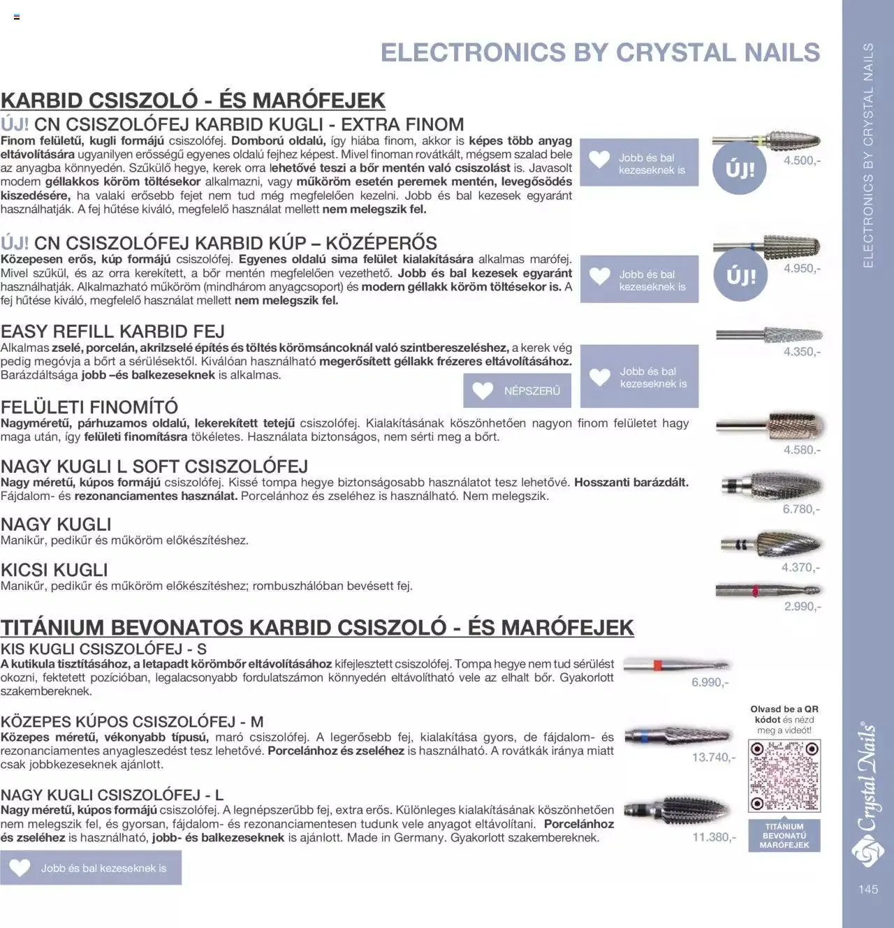 Katalógus Crystal Nails - Nagykatalógus 22/23 március 8.-tól december 31.-ig 2023. - Oldal 145