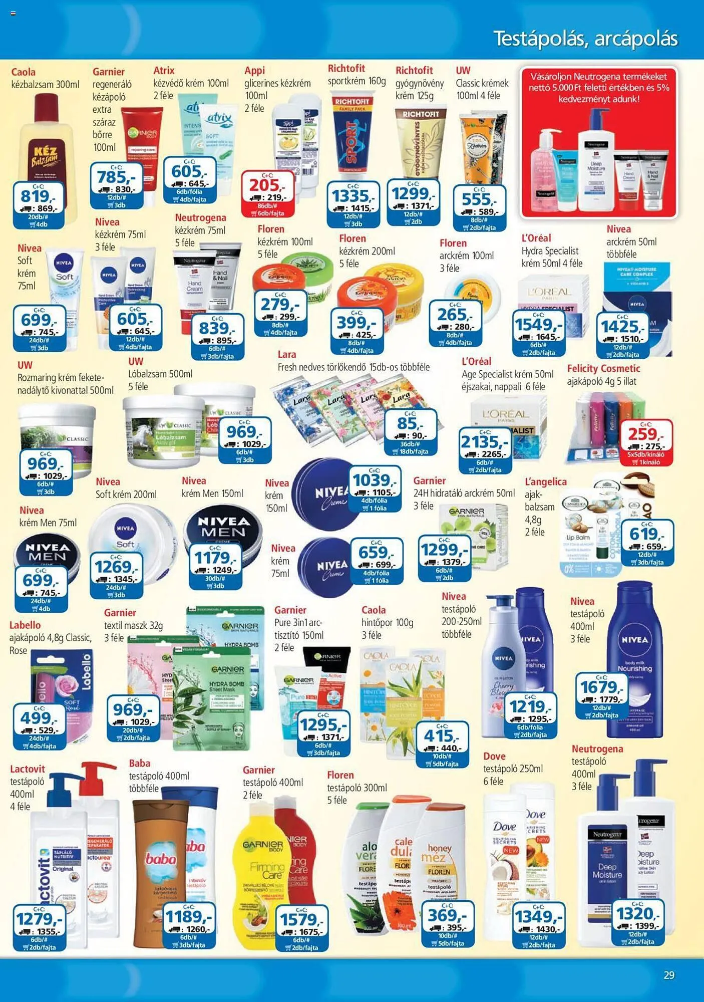Katalógus ÁRKLUB akciós újság november 1.-tól november 30.-ig 2023. - Oldal 29