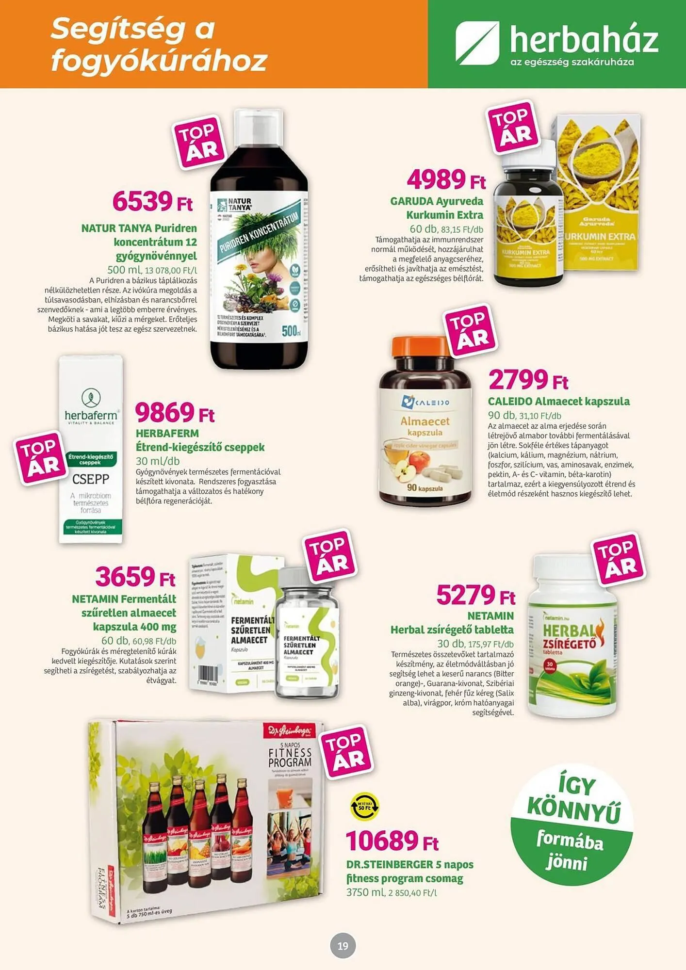 Katalógus Herbaház akciós újság február 2.-tól március 3.-ig 2026. - Oldal 19