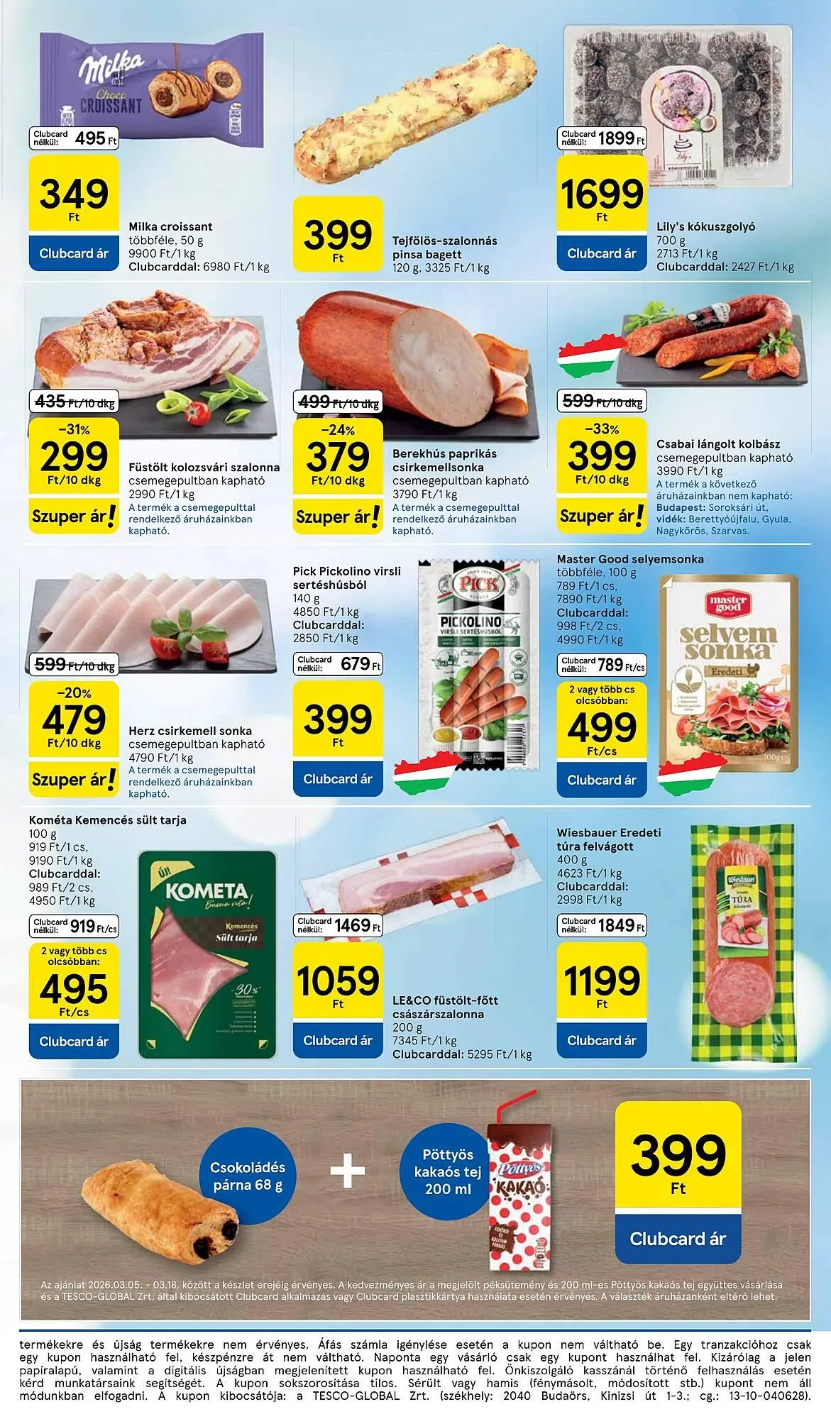 Katalógus Tesco akciós újság március 12.-tól március 18.-ig 2026. - Oldal 3