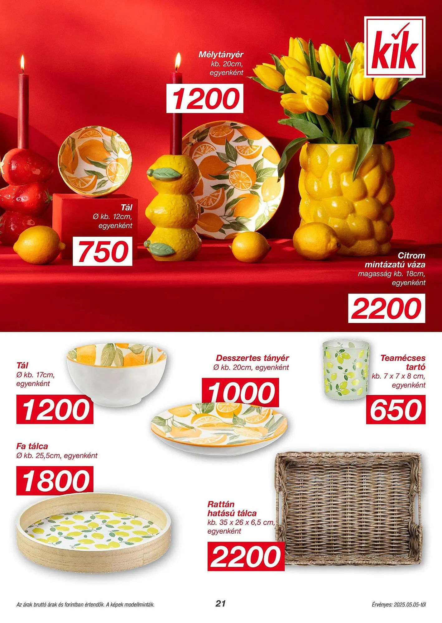 Katalógus Kik akciós újság május 5.-tól május 25.-ig 2025. - Oldal 21
