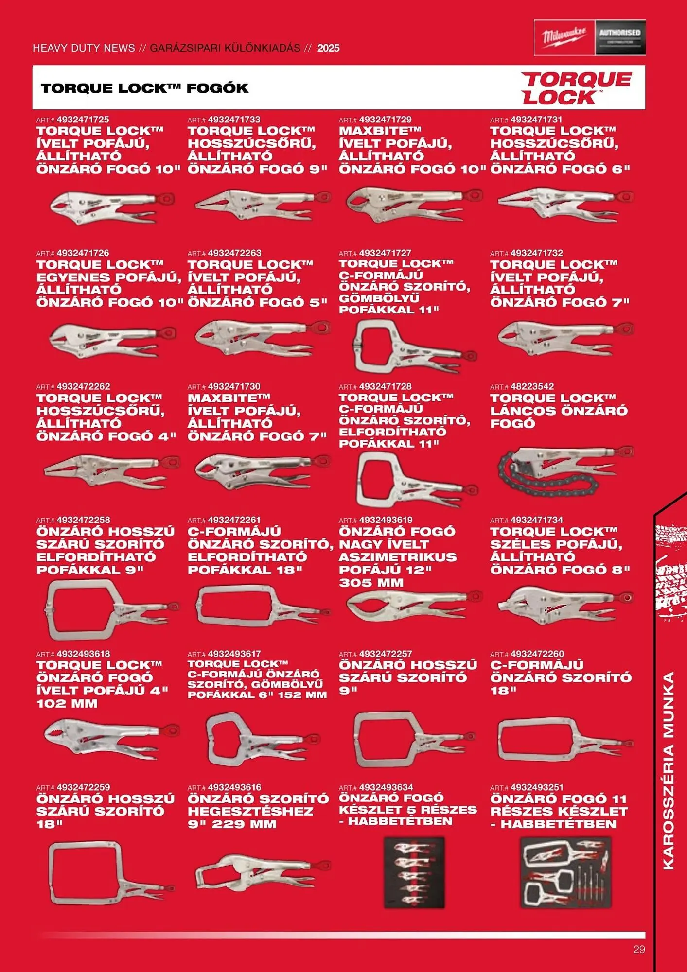Katalógus Milwaukee akciós újság szeptember 16.-tól december 31.-ig 2025. - Oldal 29